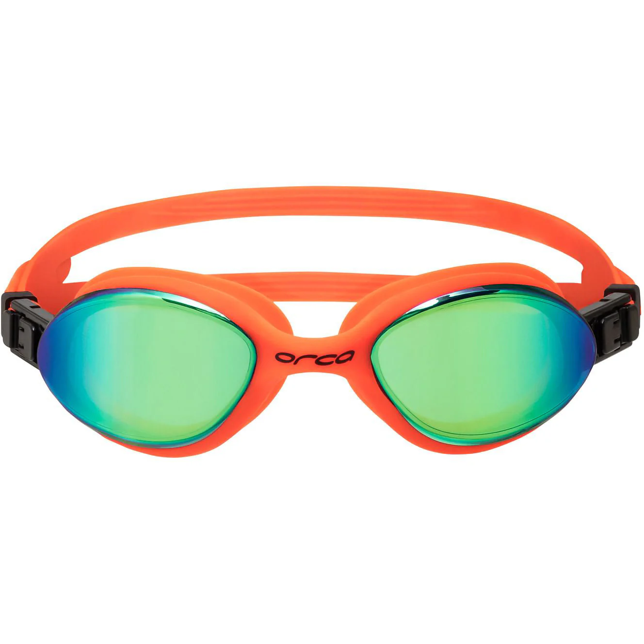 Orca Killa 180 Swimming Goggles - Orange - Image 3
