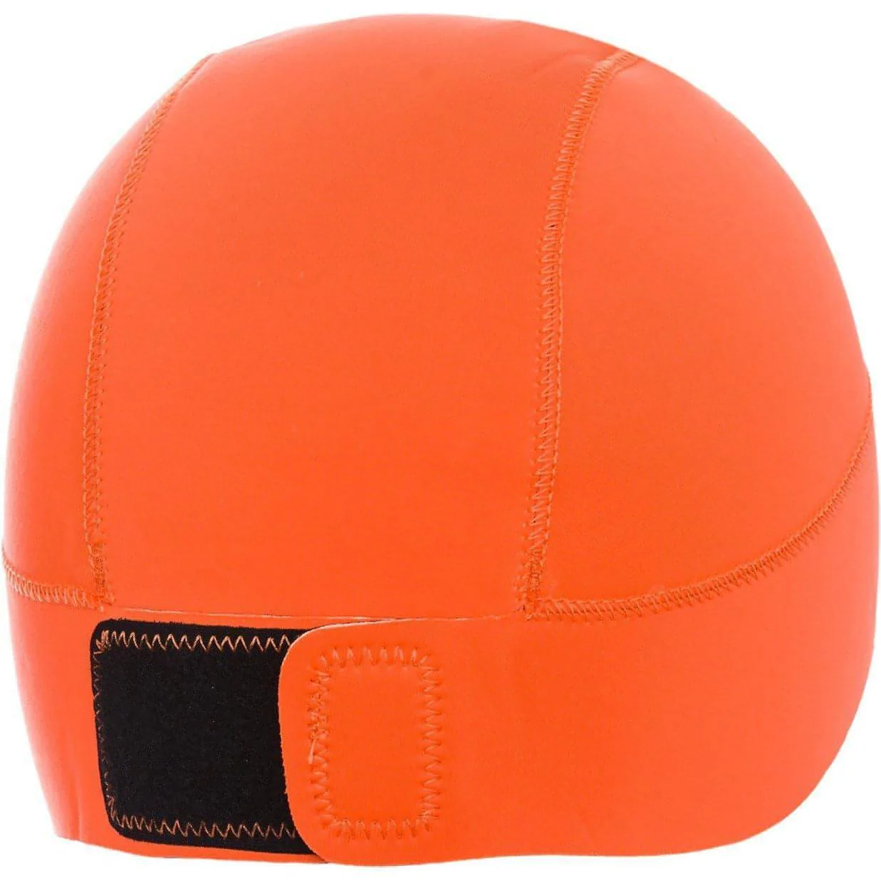 Orca Neoprene Swim Cap - Orange - Image 2