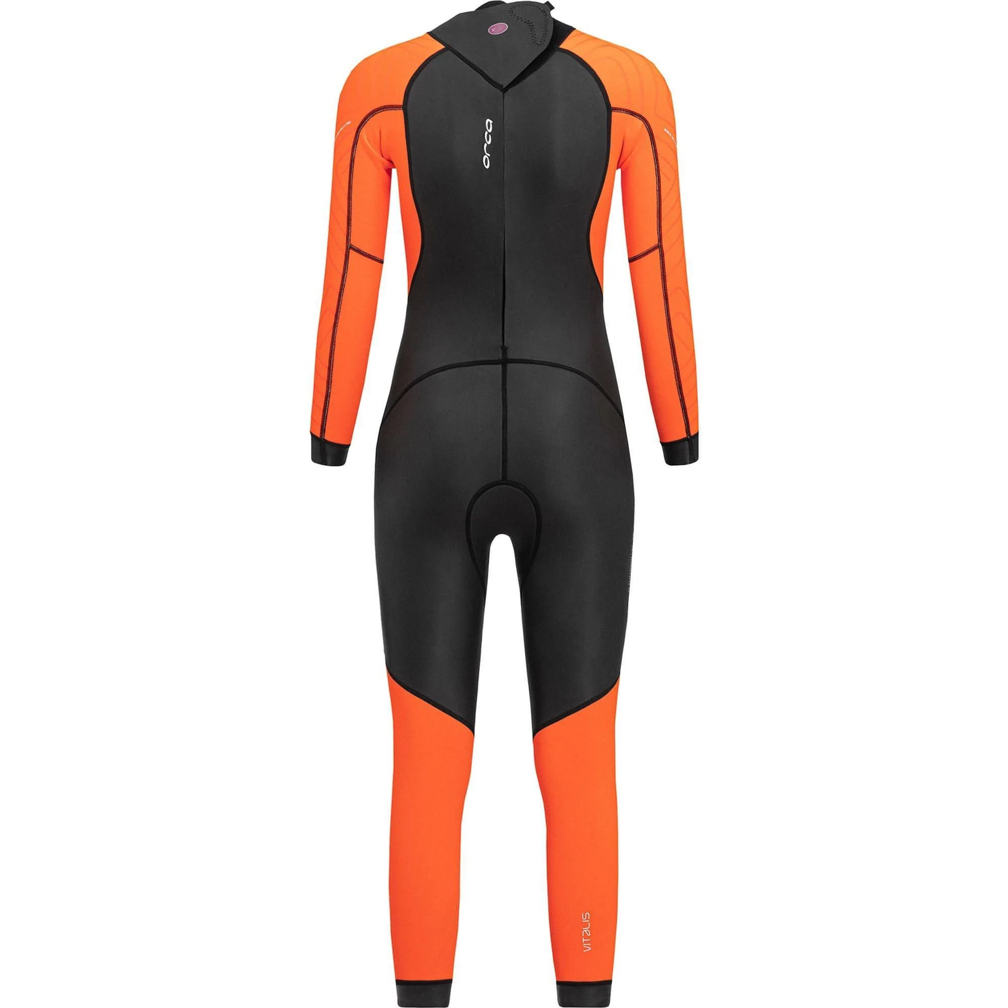 Orca Vitalis Openwater Hi Vis Womens Wetsuit - Black - Image 2