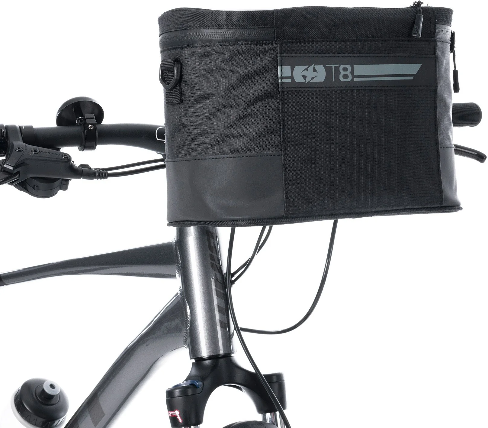 Oxford T8 QR 8L Handlebar Bags - Black - Image 7