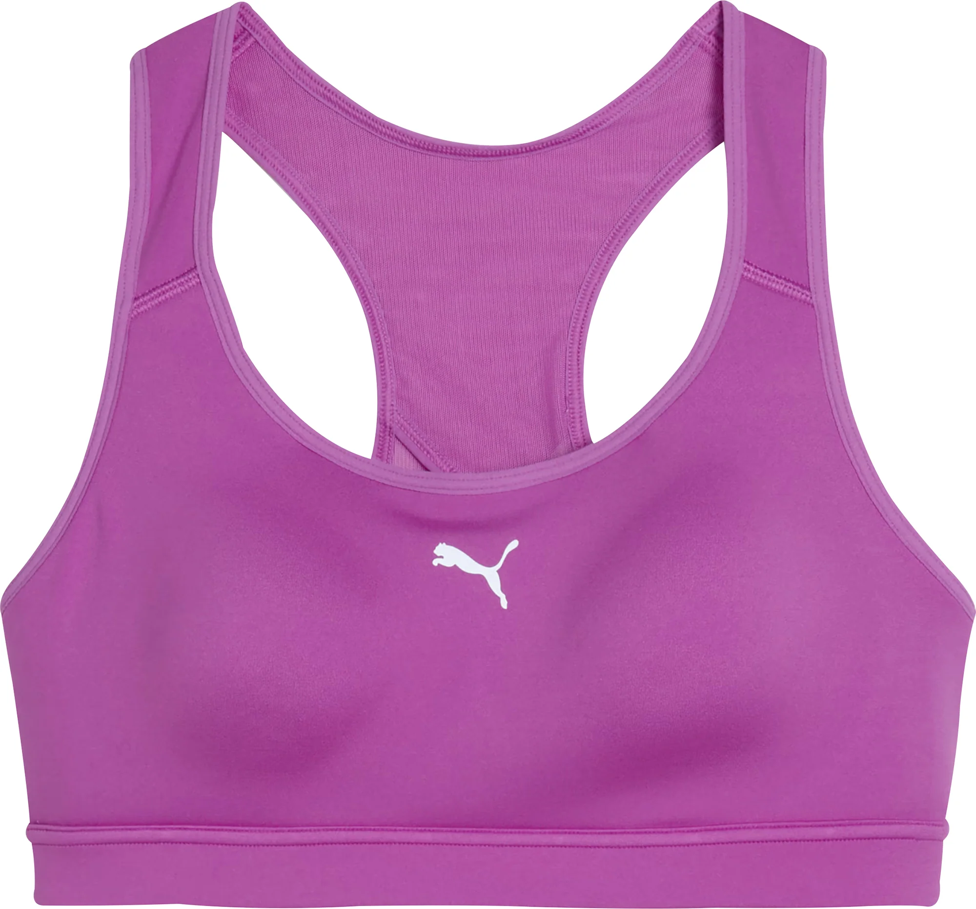 Puma 4KEEPS Womens Running Sports Bra - Purple - Image 5