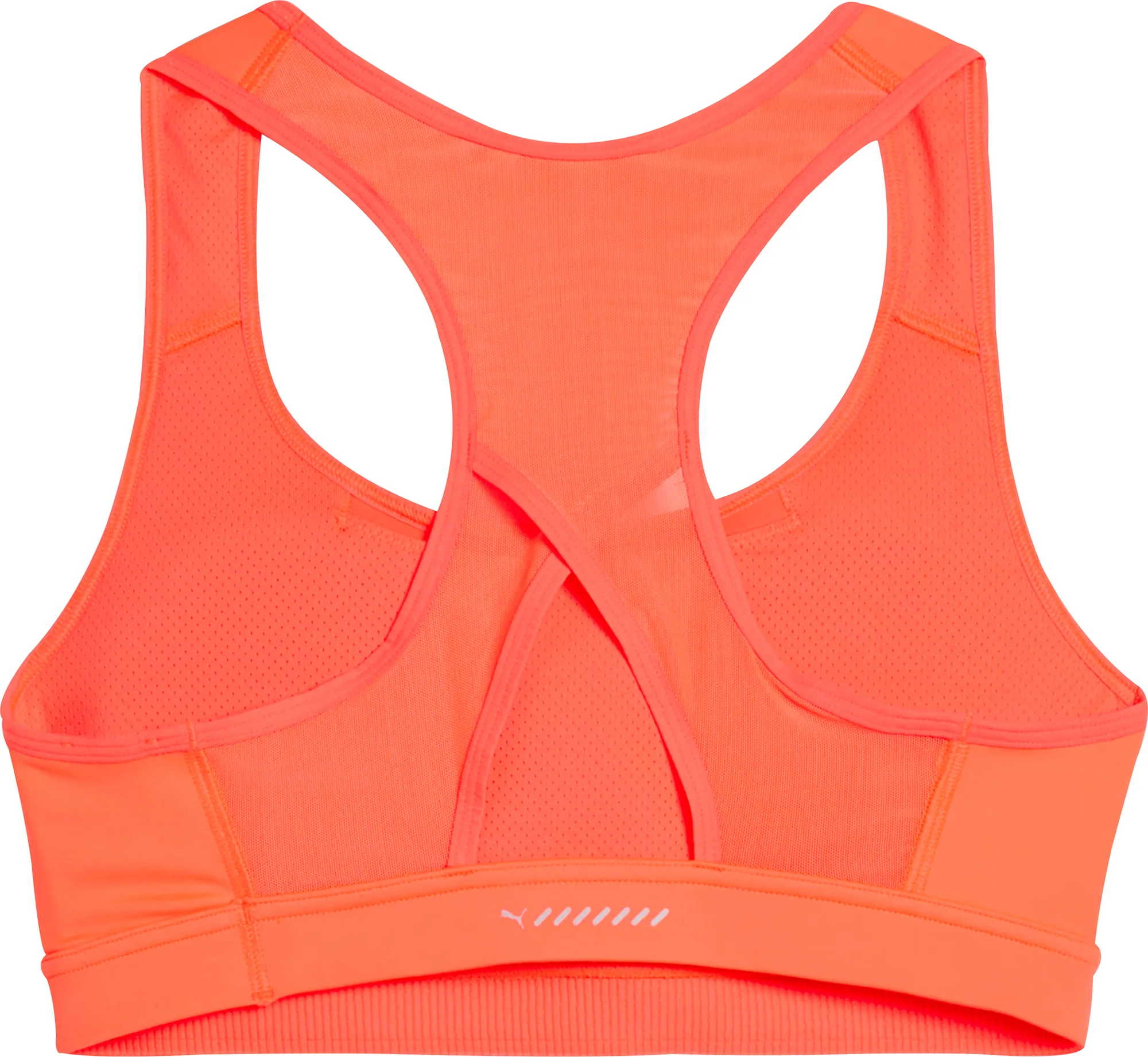 Puma 4KEEPS Womens Running Sports Bra - Red - Image 6