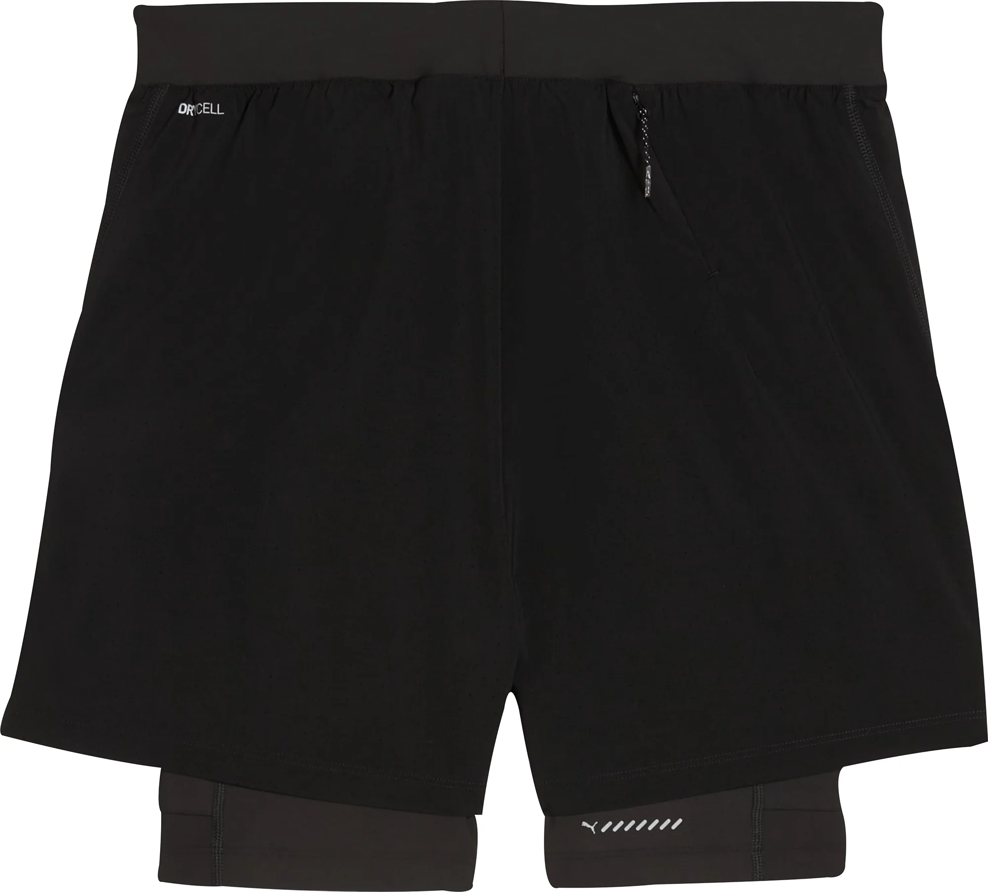 Puma 5 Inch DreamRun 2 In 1 Mens Running Shorts - Black - Image 6