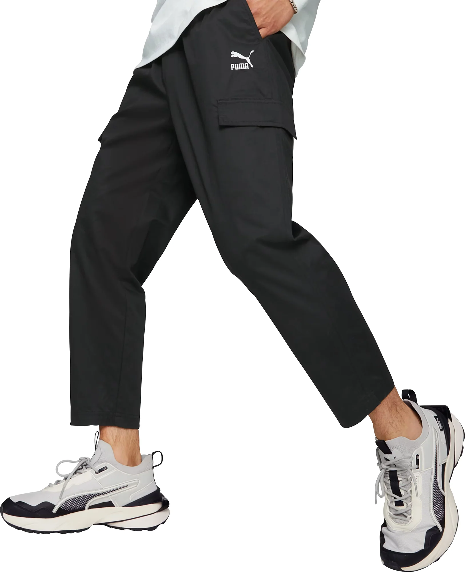 Puma Classic Mens Cargo Pants - Black