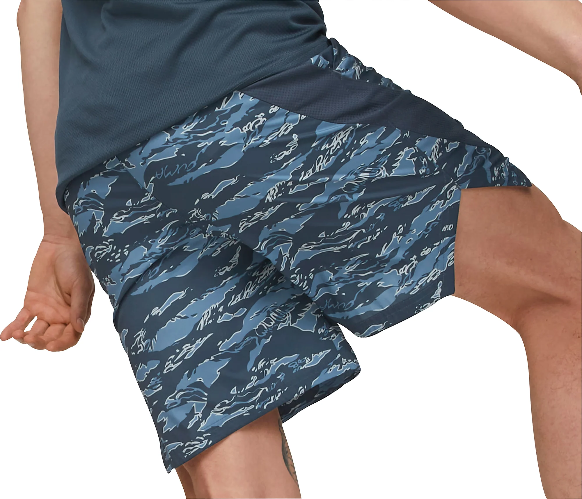 Puma Concept Woven 7 Inch Mens Training Shorts - Blue - Image 3
