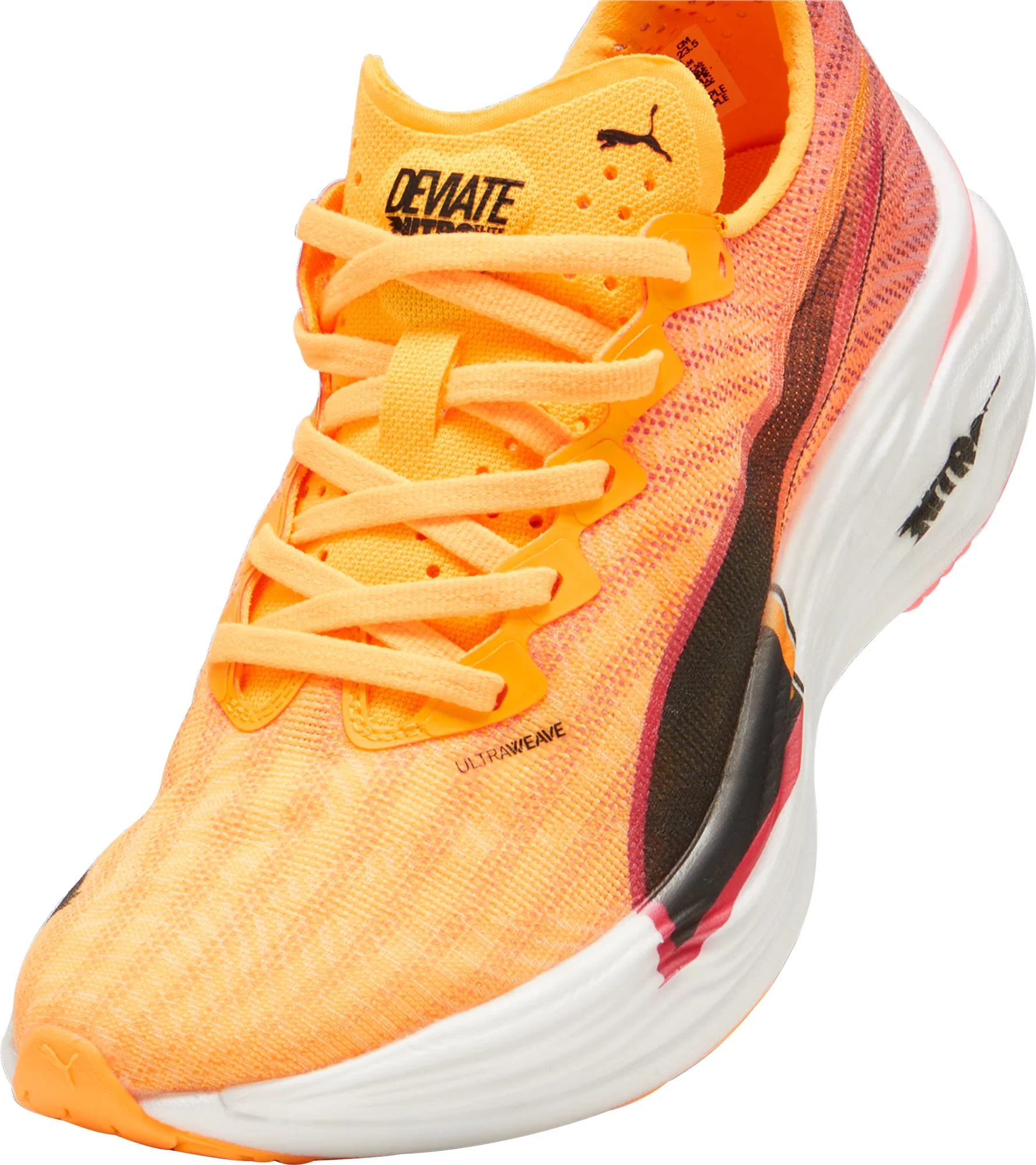 Puma Deviate Nitro Elite 3 Womens Running Shoes - Orange - Image 6