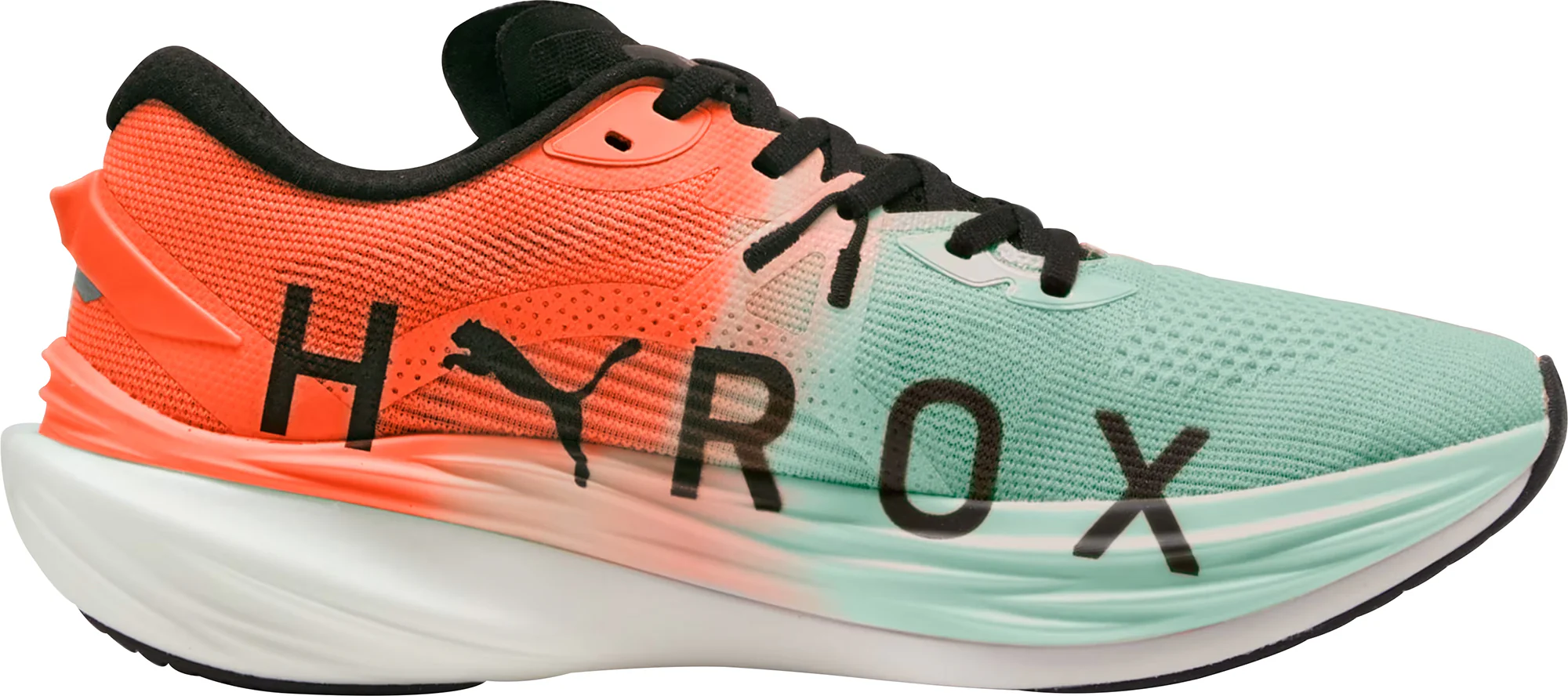 Puma Deviate Nitro 3 HYROX Womens Running Shoes - Green - Image 3
