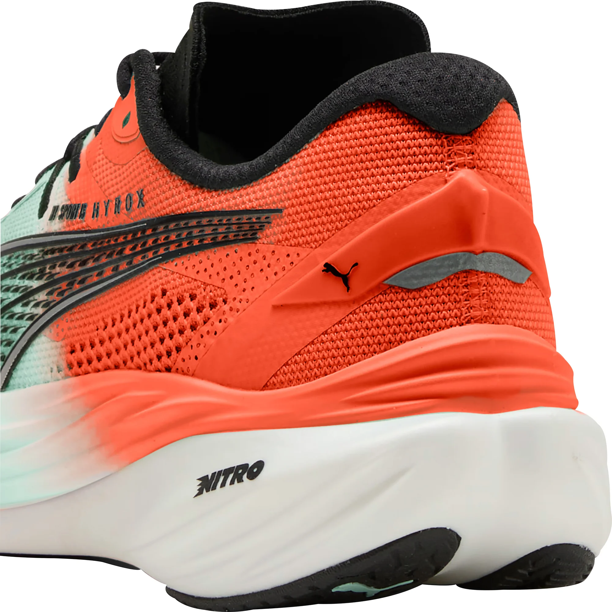 Puma Deviate Nitro 3 HYROX Womens Running Shoes - Green - Image 6