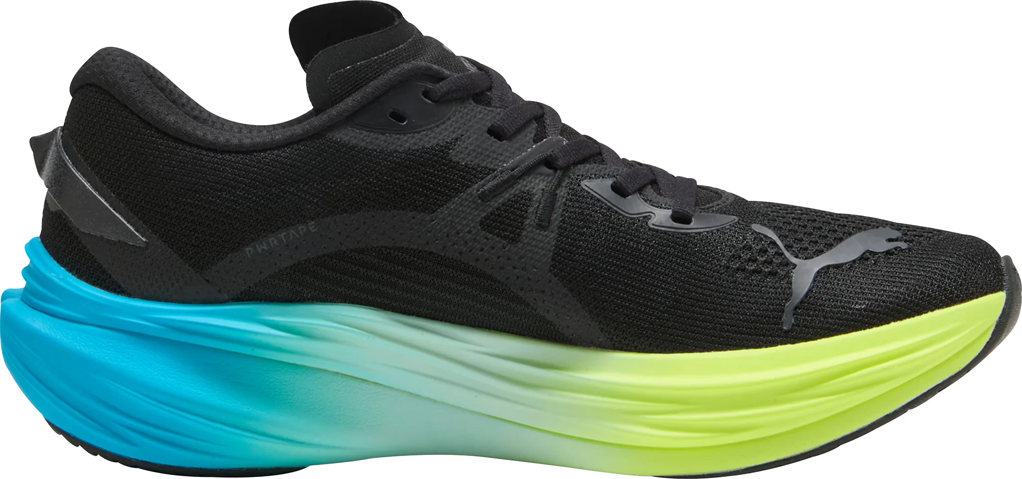 Puma Deviate Nitro 3 Mens Running Shoes - Black - Image 3