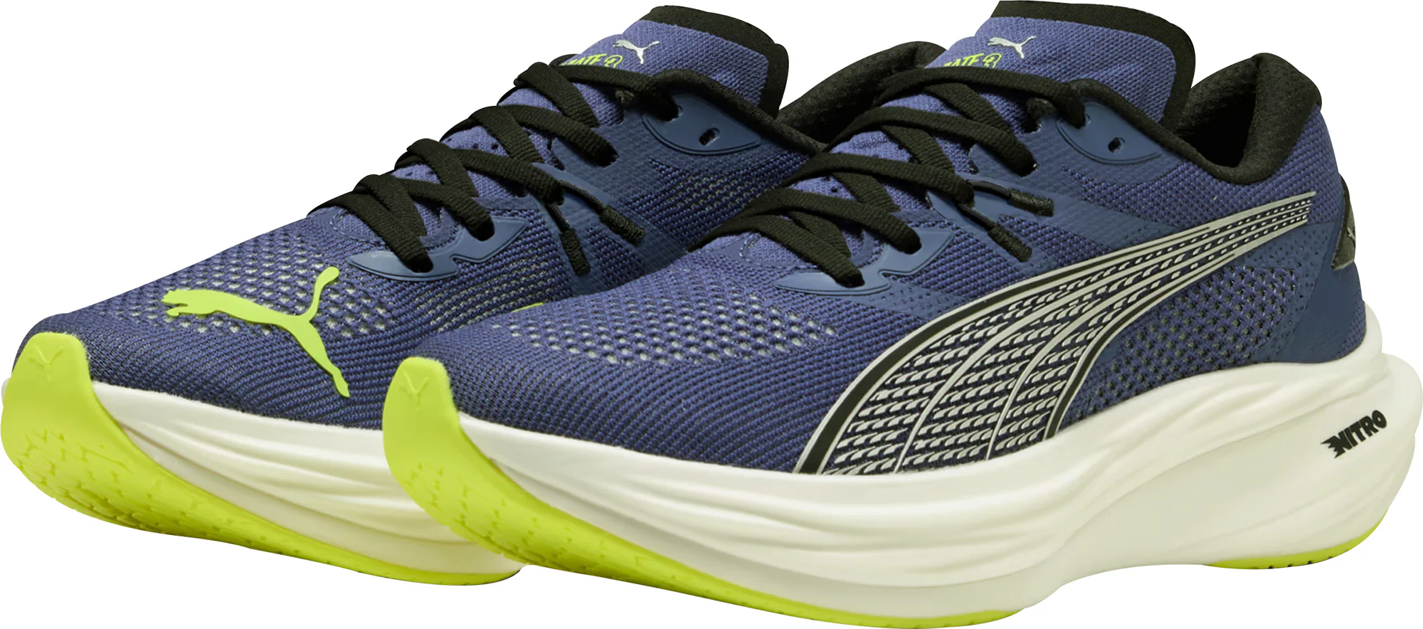 Puma Deviate Nitro 3 Mens Running Shoes - Blue - Image 5