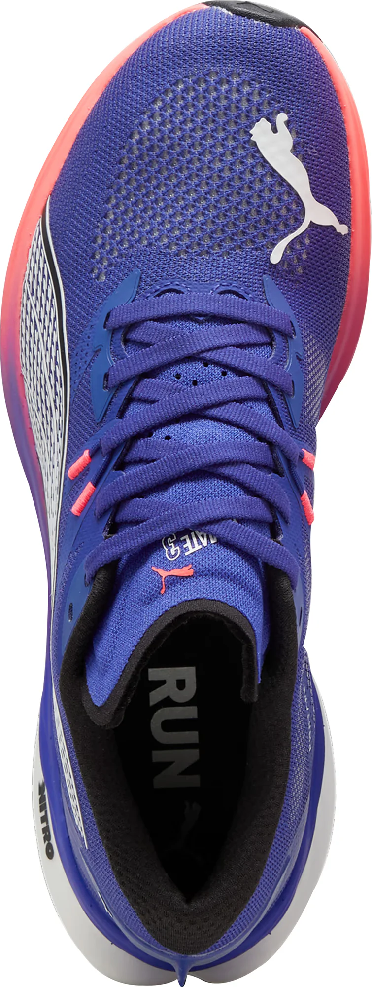 Puma Deviate Nitro 3 Mens Running Shoes - Blue - Image 4