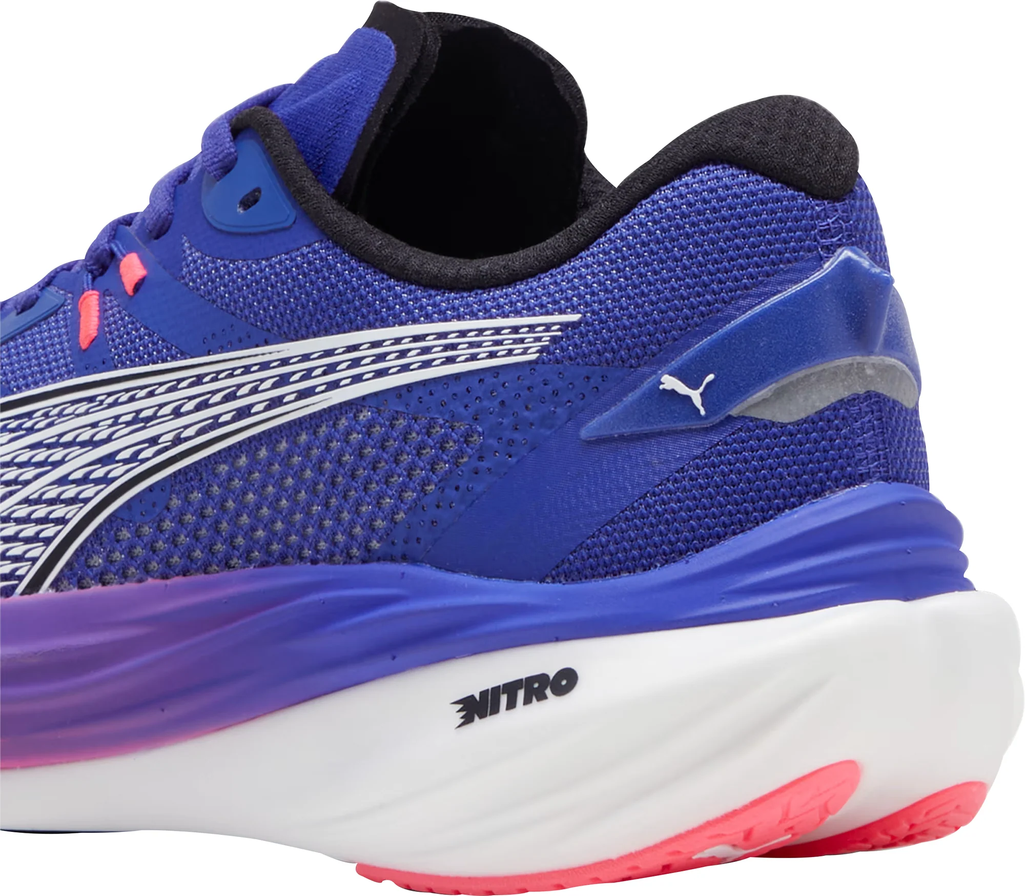 Puma Deviate Nitro 3 Mens Running Shoes - Blue - Image 7