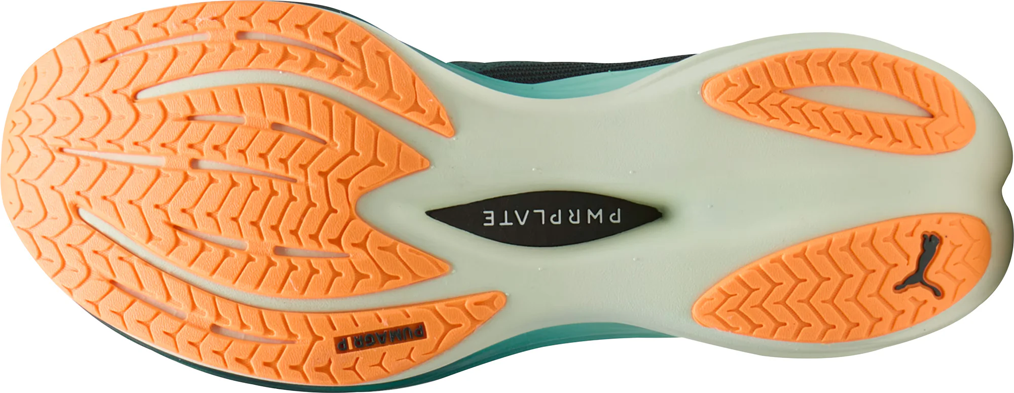 Puma Deviate Nitro 3 Mens Running Shoes - Green - Image 2