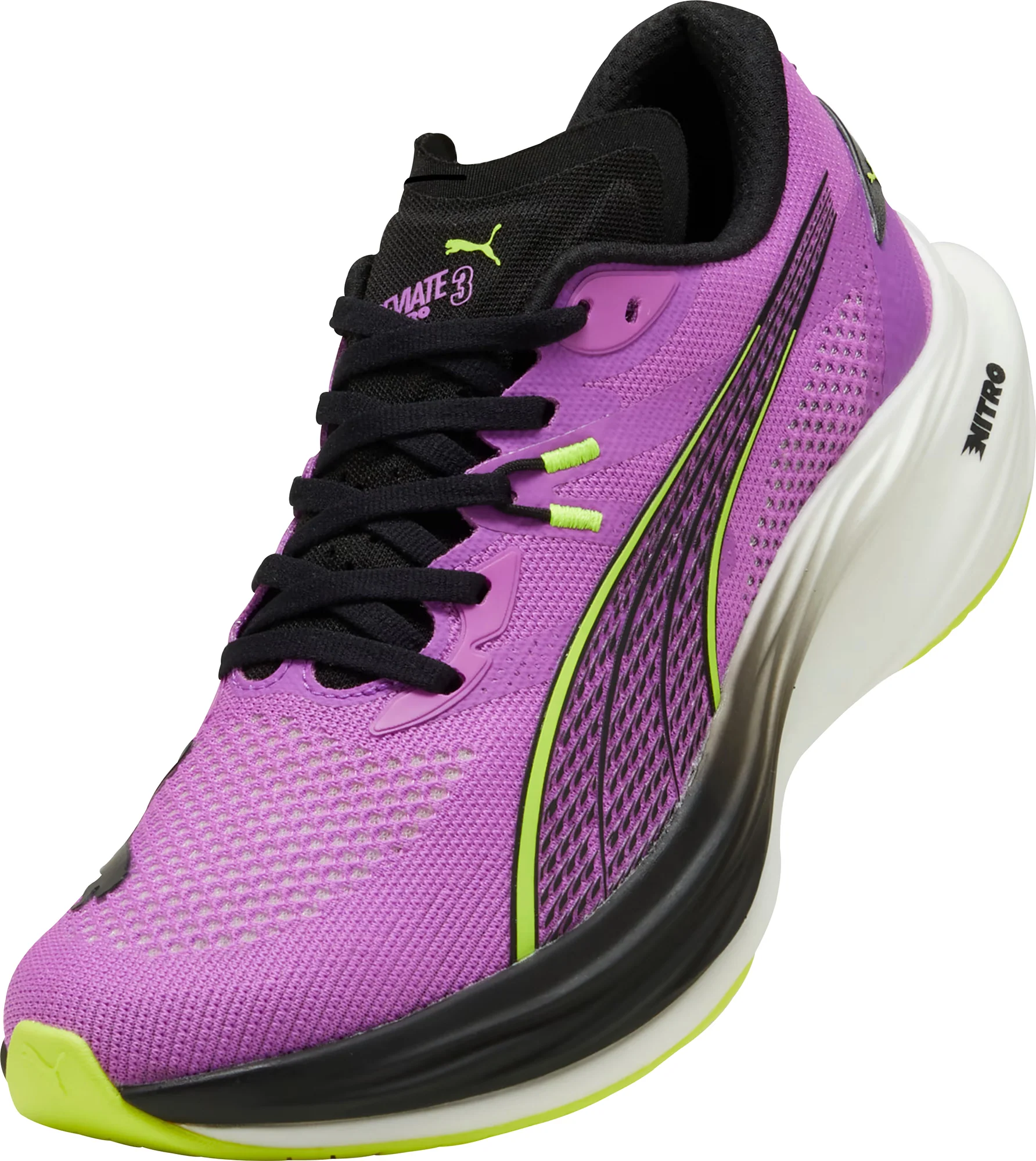 Puma Deviate Nitro 3 Mens Running Shoes - Purple - Image 7