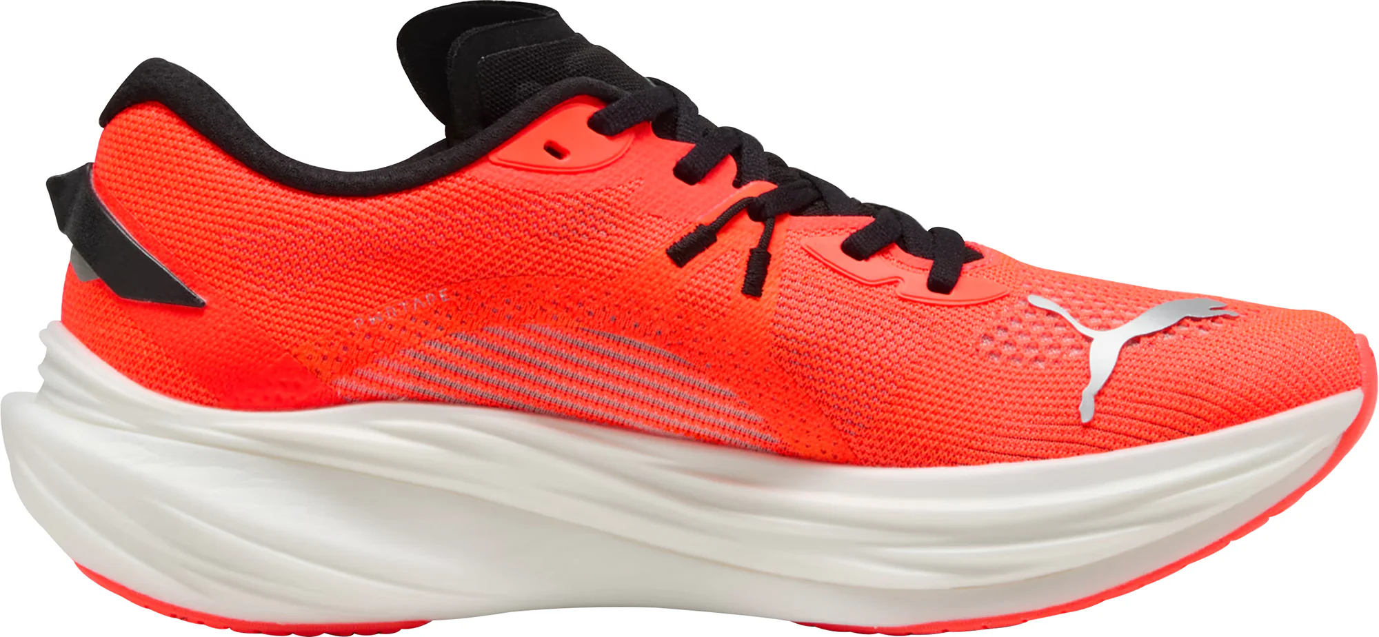 Puma Deviate Nitro 3 Mens Running Shoes - Red - Image 3