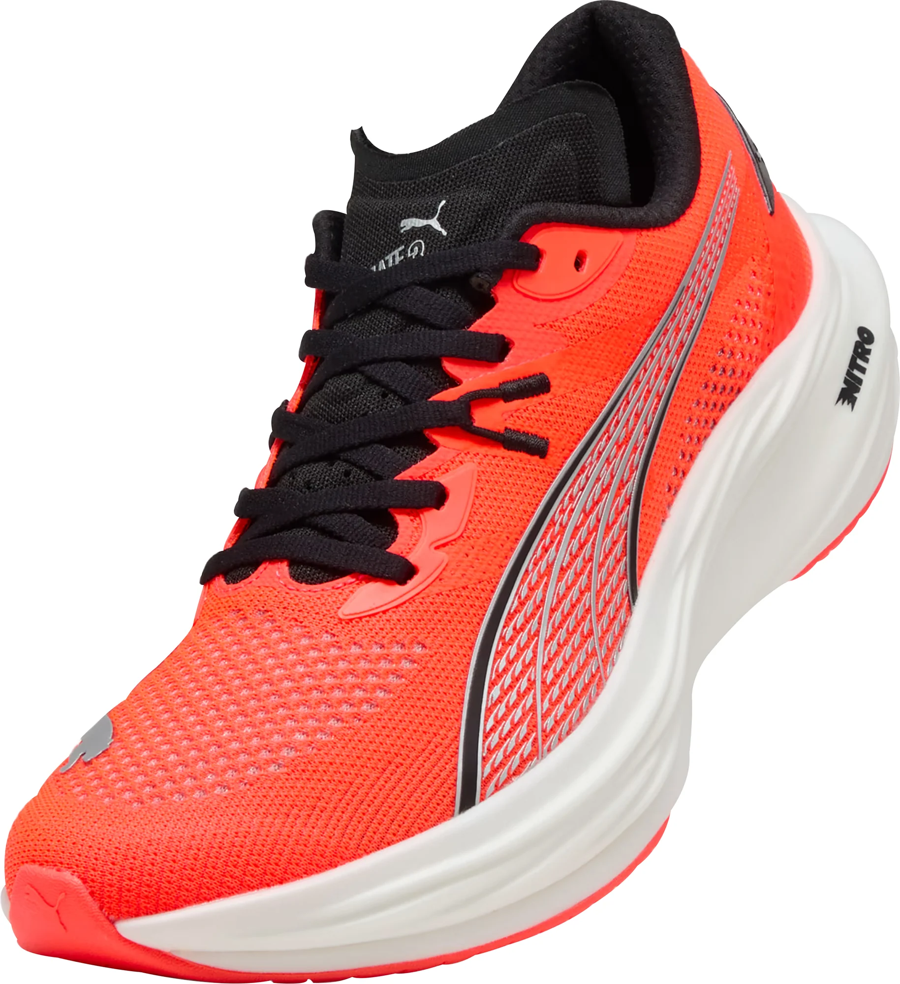 Puma Deviate Nitro 3 Mens Running Shoes - Red - Image 7