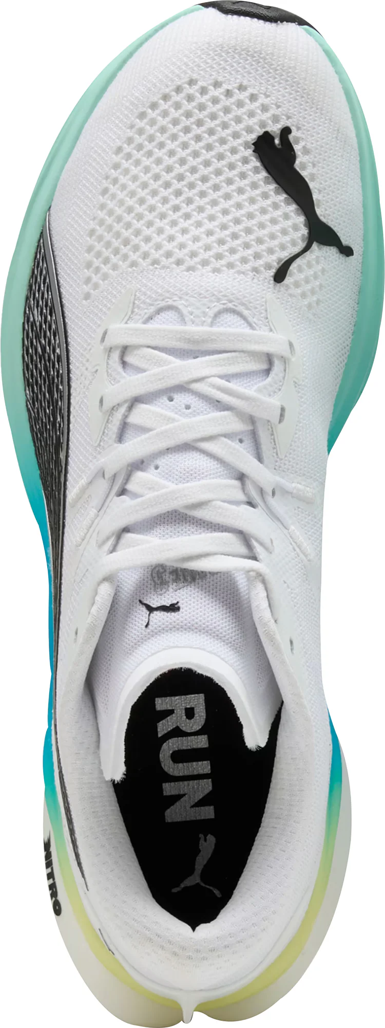 Puma Deviate Nitro 3 Mens Running Shoes - White - Image 4