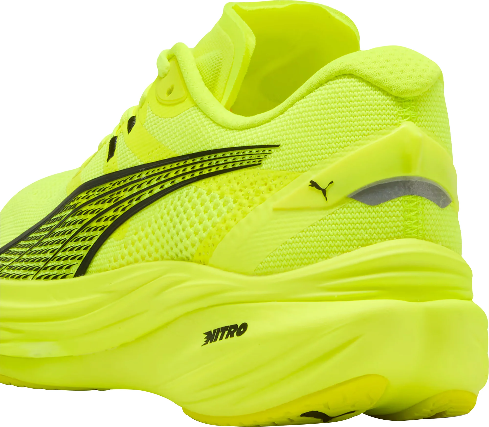 Puma Deviate Nitro 3 Mens Running Shoes - Yellow - Image 6