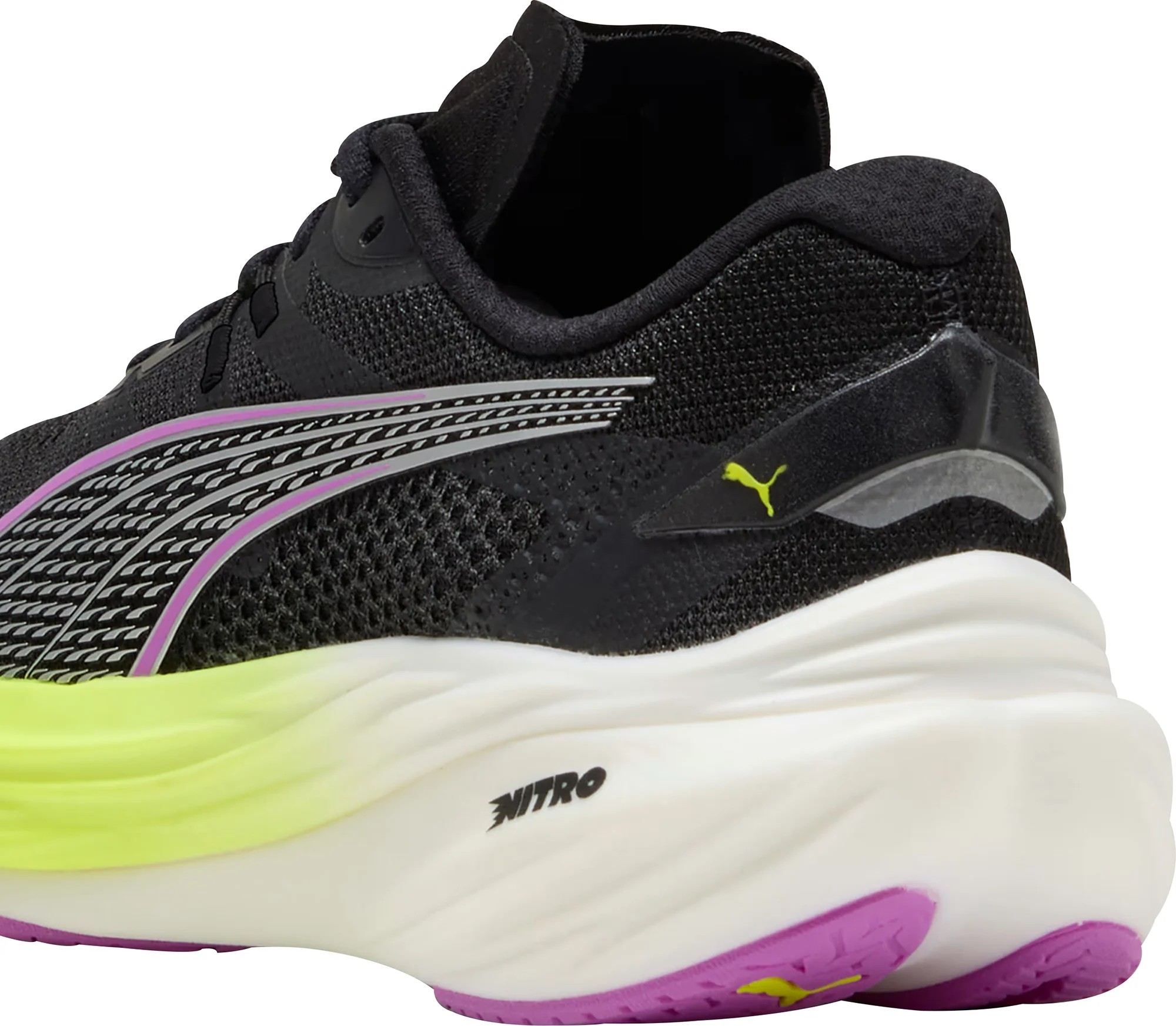 Puma Deviate Nitro 3 Womens Running Shoes - Black - Image 6