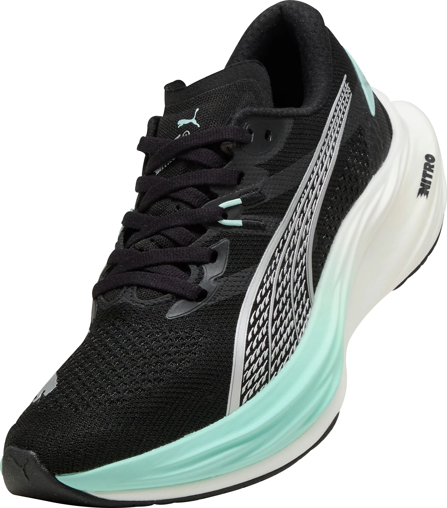 Puma Deviate Nitro 3 Womens Running Shoes - Black - Image 7