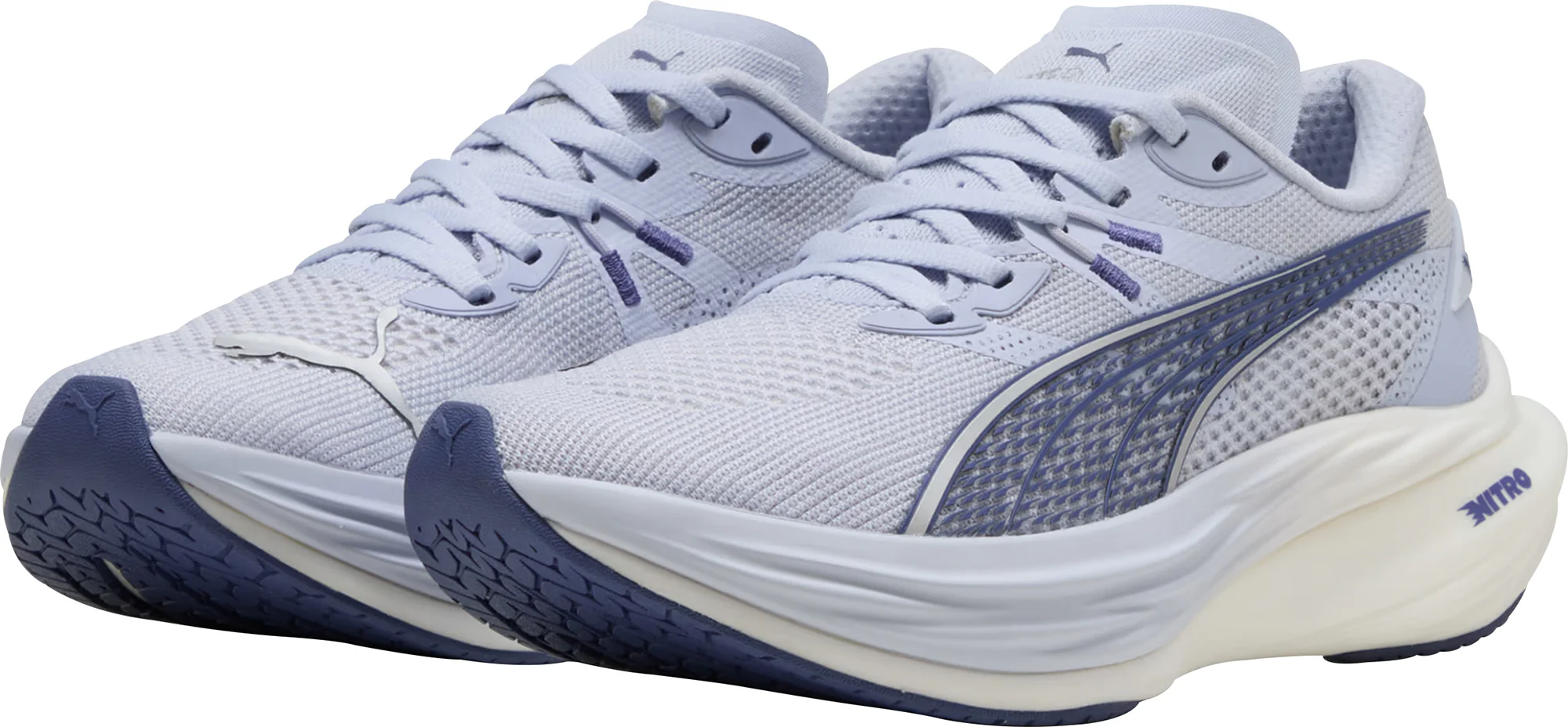 Puma Deviate Nitro 3 Womens Running Shoes - Blue - Image 5