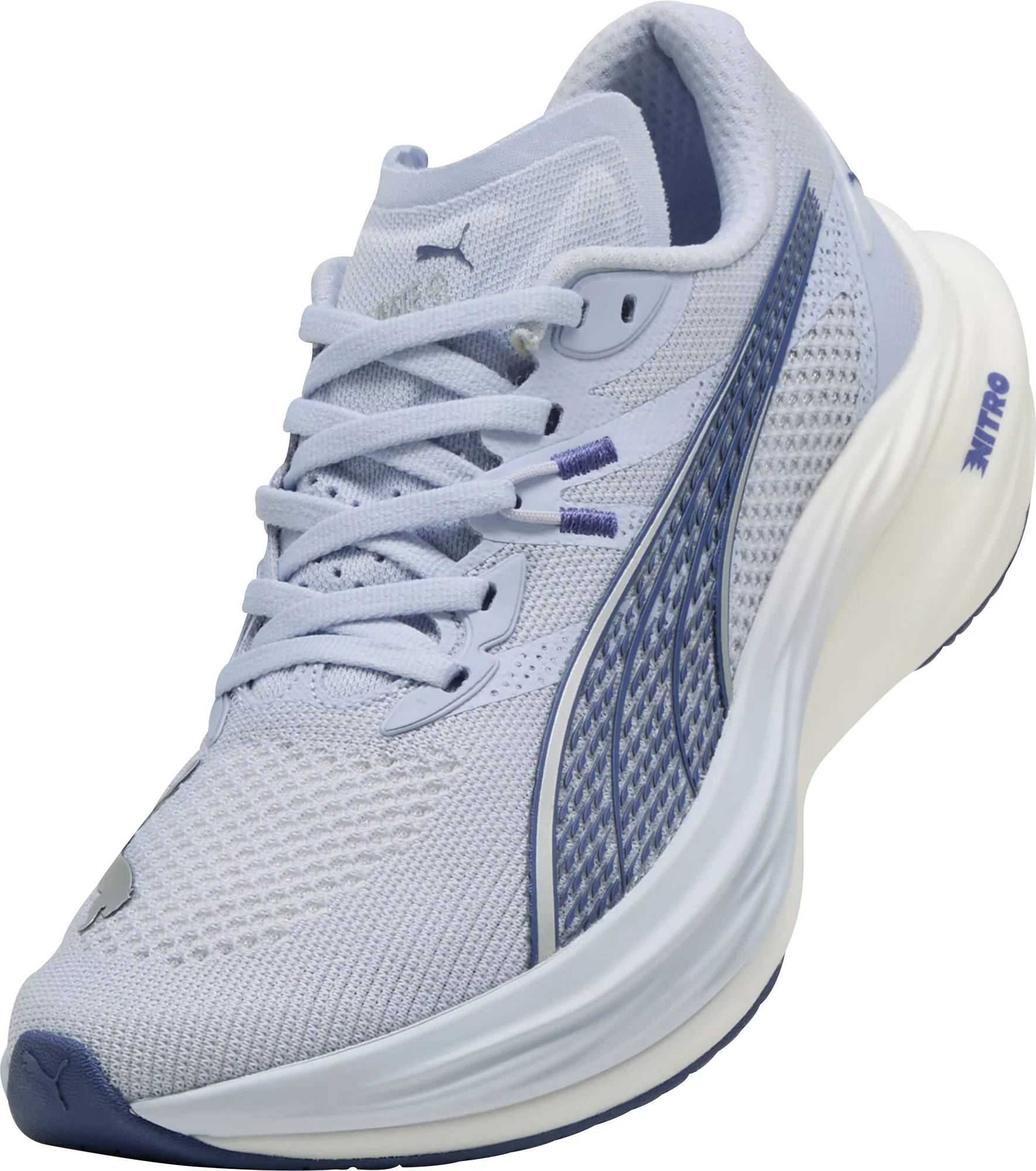 Puma Deviate Nitro 3 Womens Running Shoes - Blue - Image 7