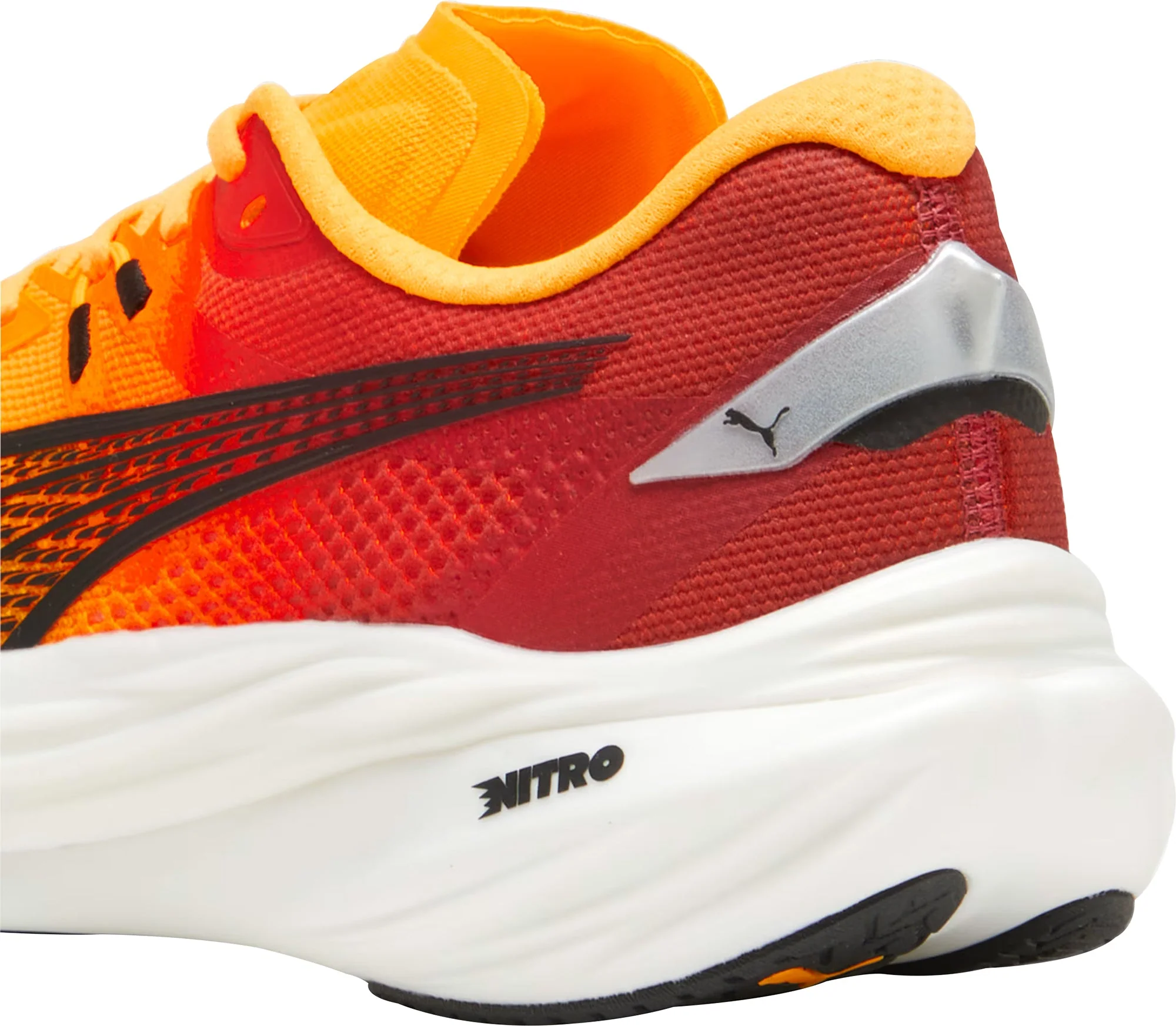 Puma Deviate Nitro 3 Womens Running Shoes - Orange - Image 7