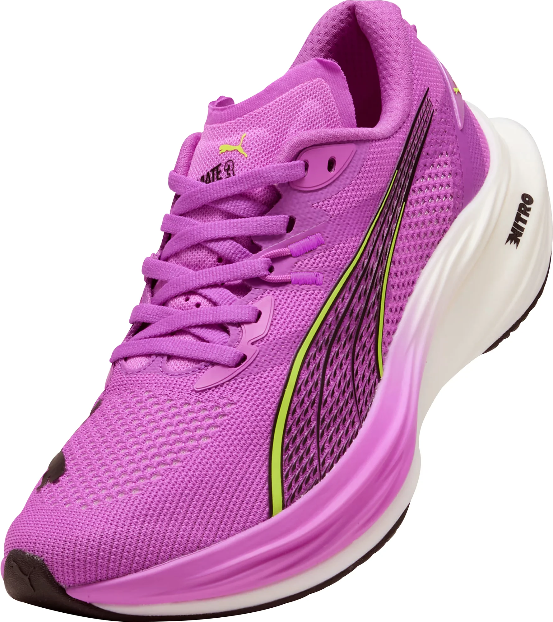Puma Deviate Nitro 3 Womens Running Shoes - Purple - Image 7