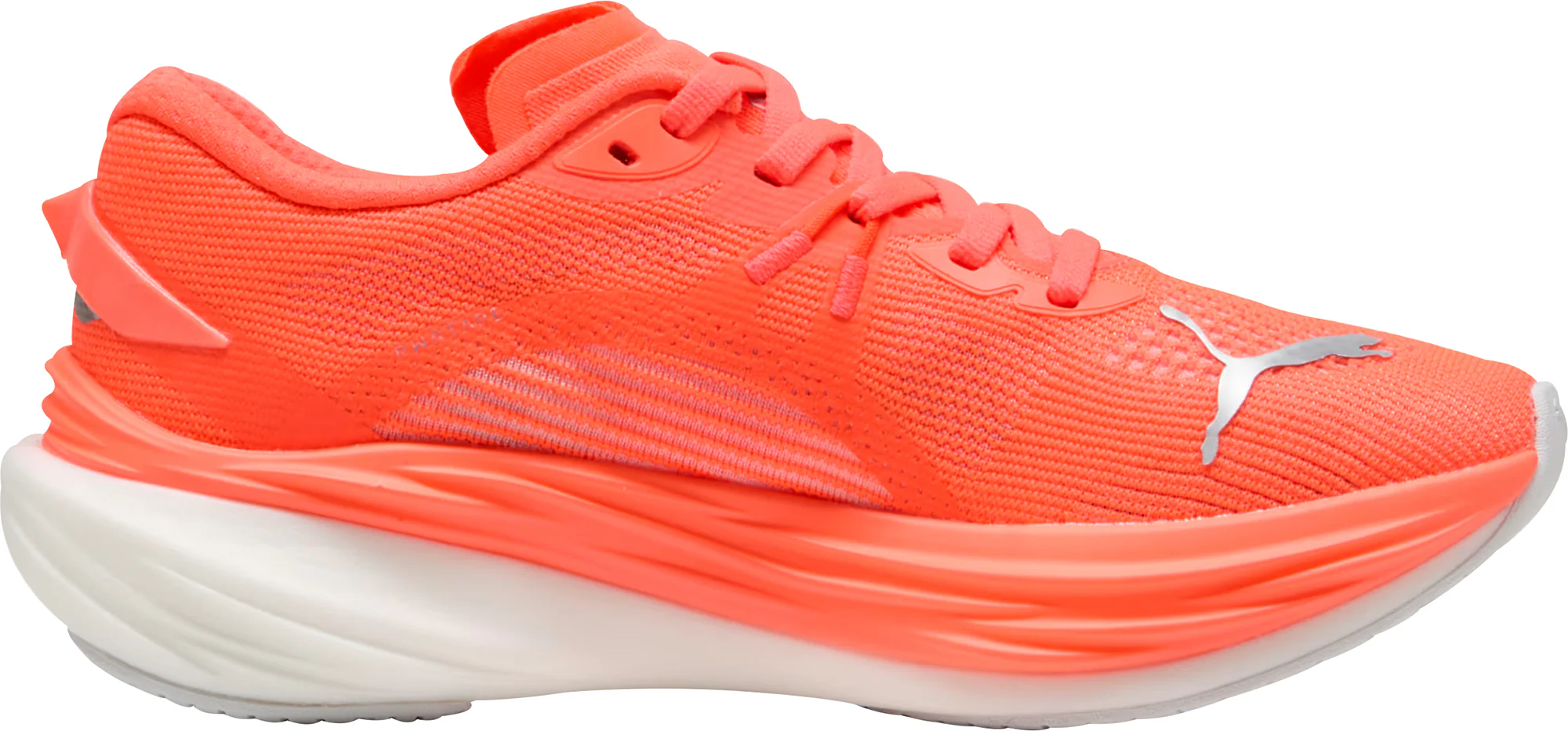 Puma Deviate Nitro 3 Womens Running Shoes - Red - Image 3