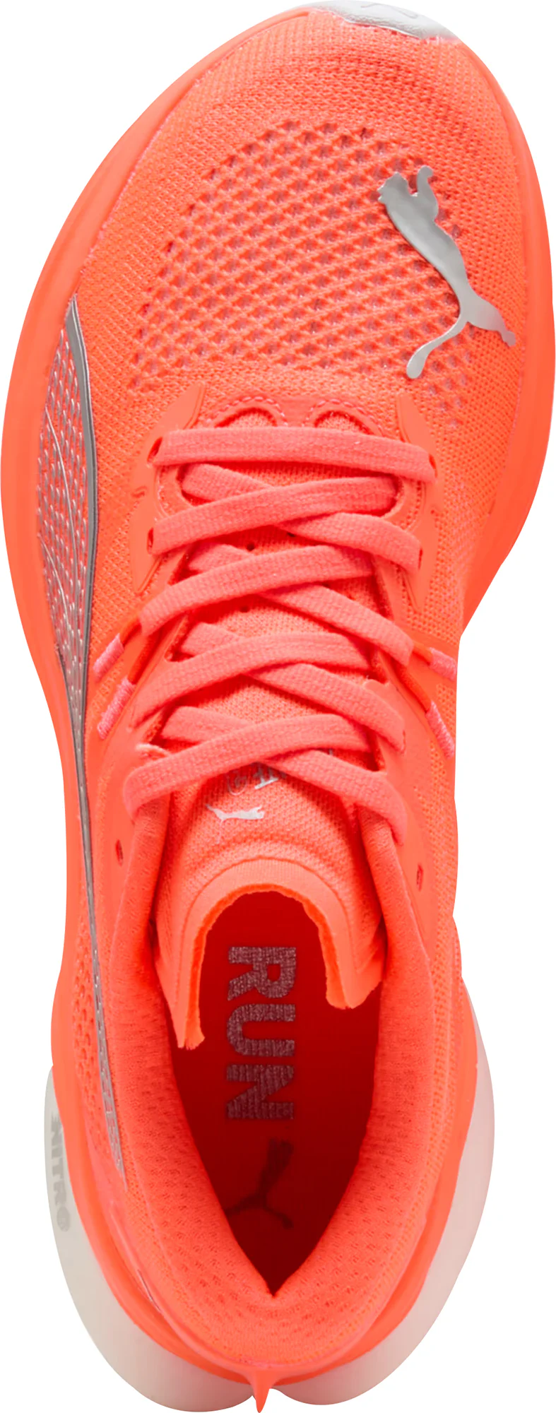 Puma Deviate Nitro 3 Womens Running Shoes - Red - Image 4