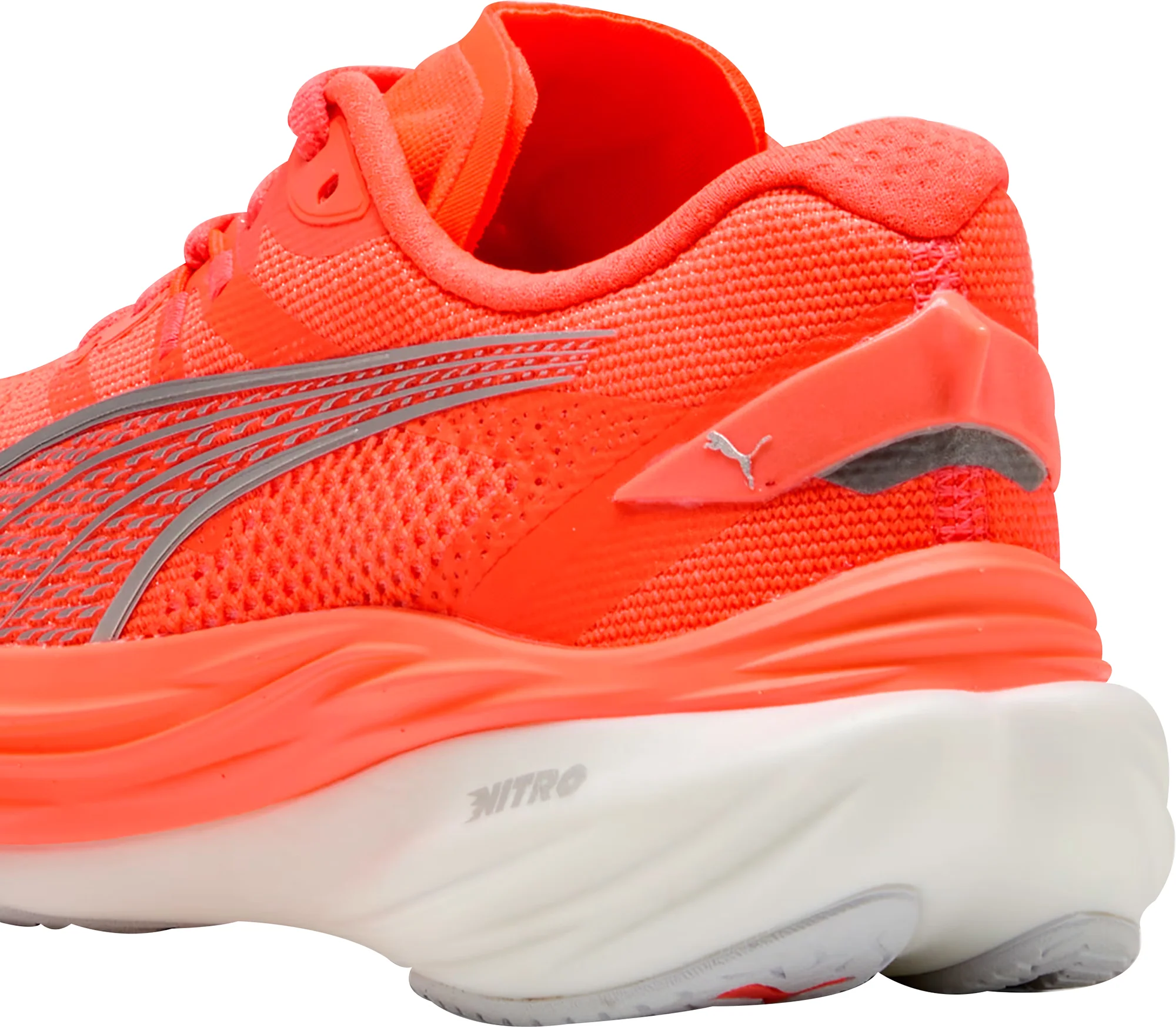 Puma Deviate Nitro 3 Womens Running Shoes - Red - Image 6