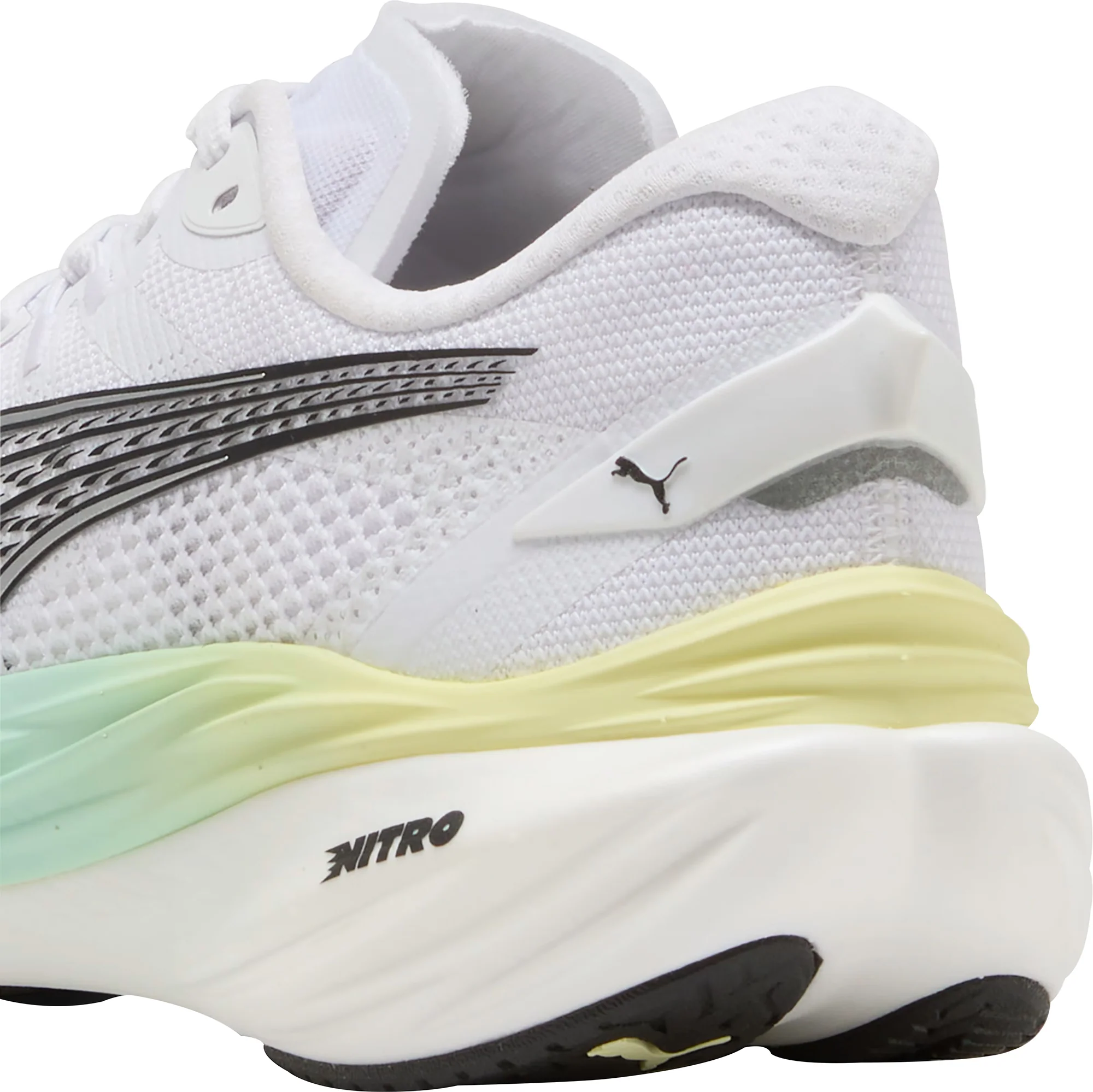 Puma Deviate Nitro 3 Womens Running Shoes - White - Image 6