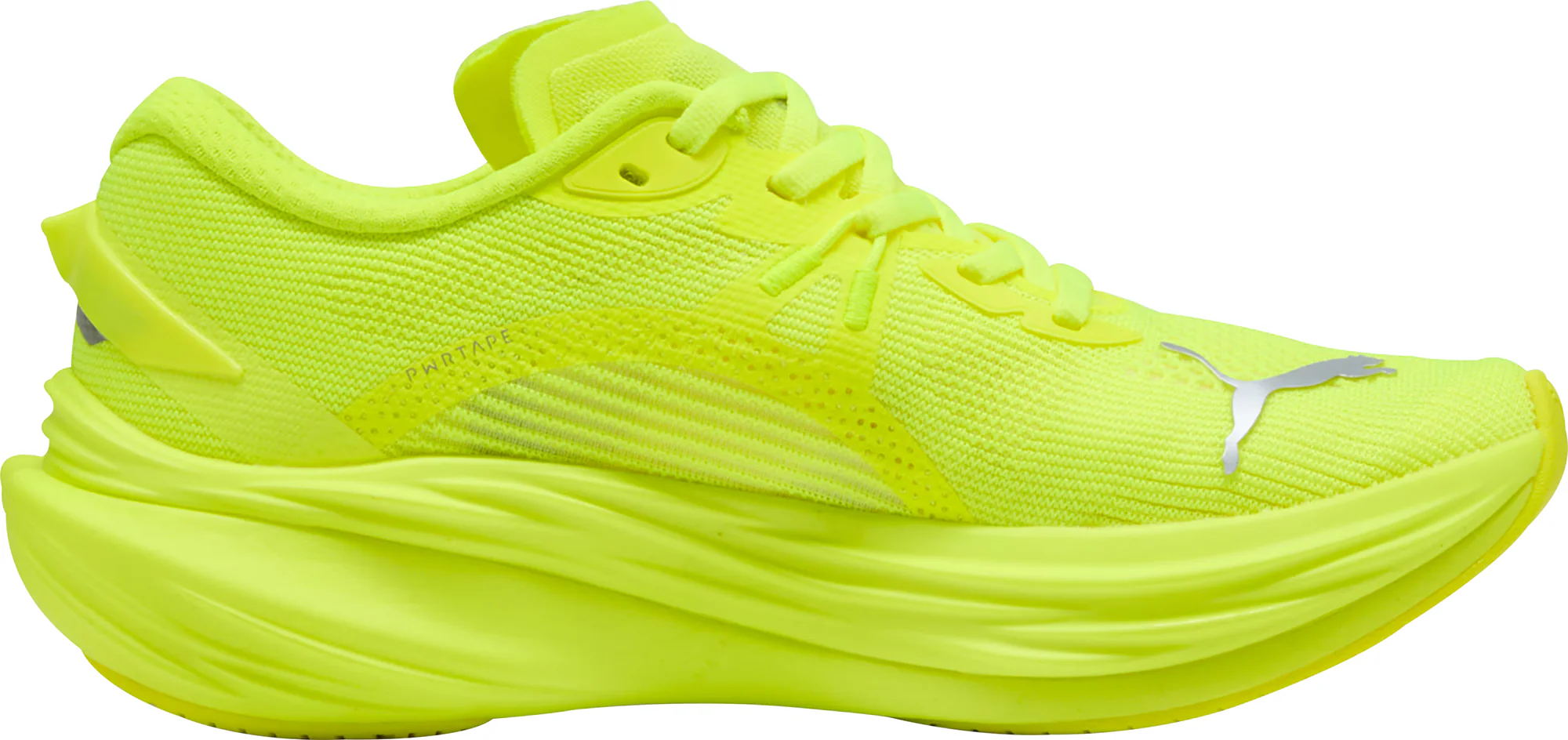 Puma Deviate Nitro 3 Womens Running Shoes - Yellow - Image 3