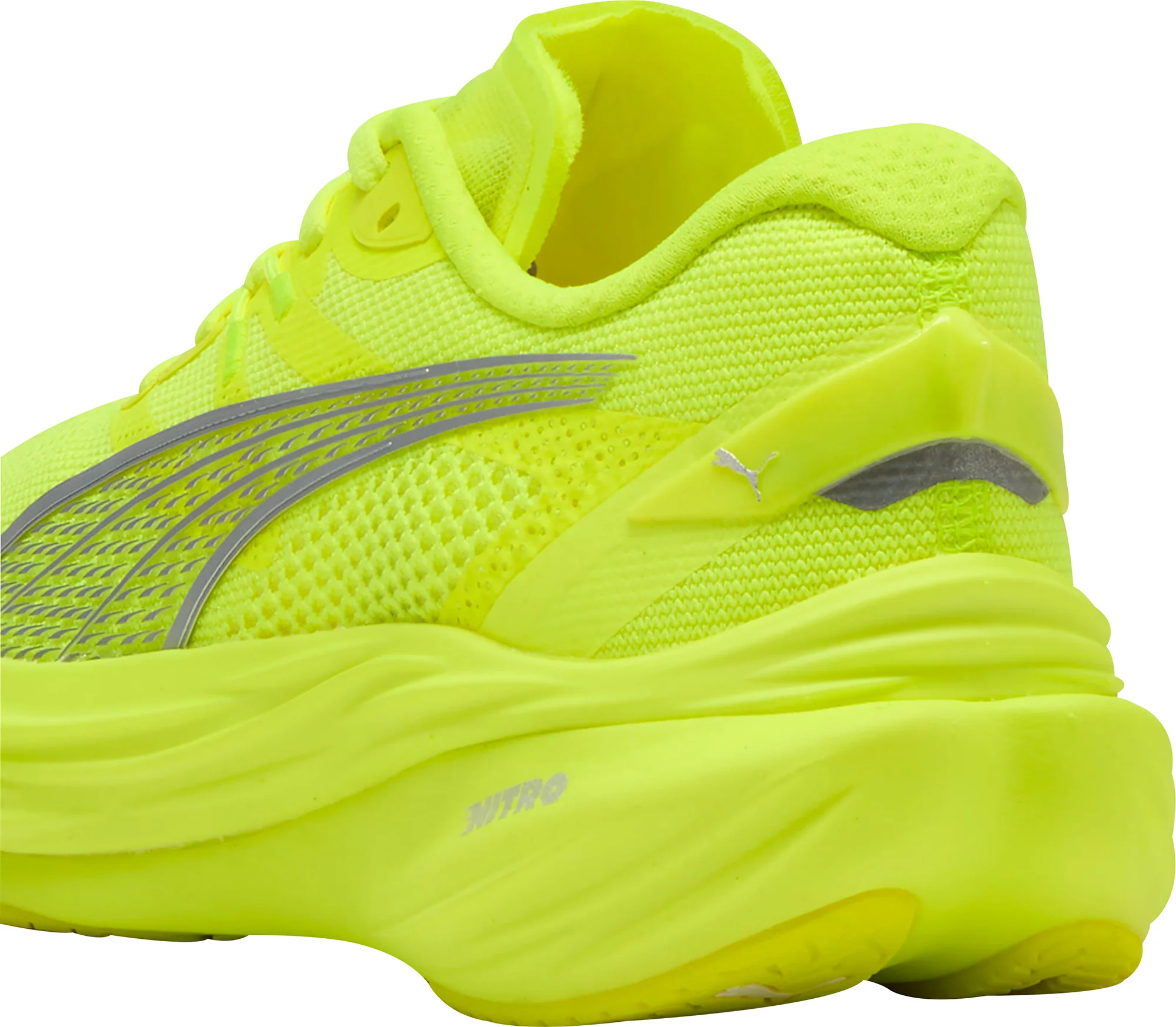 Puma Deviate Nitro 3 Womens Running Shoes - Yellow - Image 6