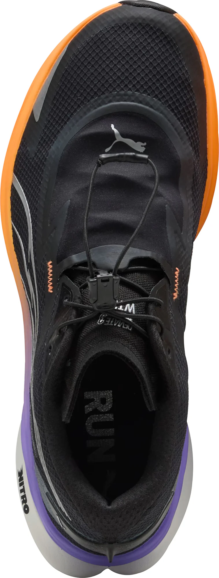 Puma Deviate Nitro 3 WTR+ Mens Running Shoes - Black - Image 4