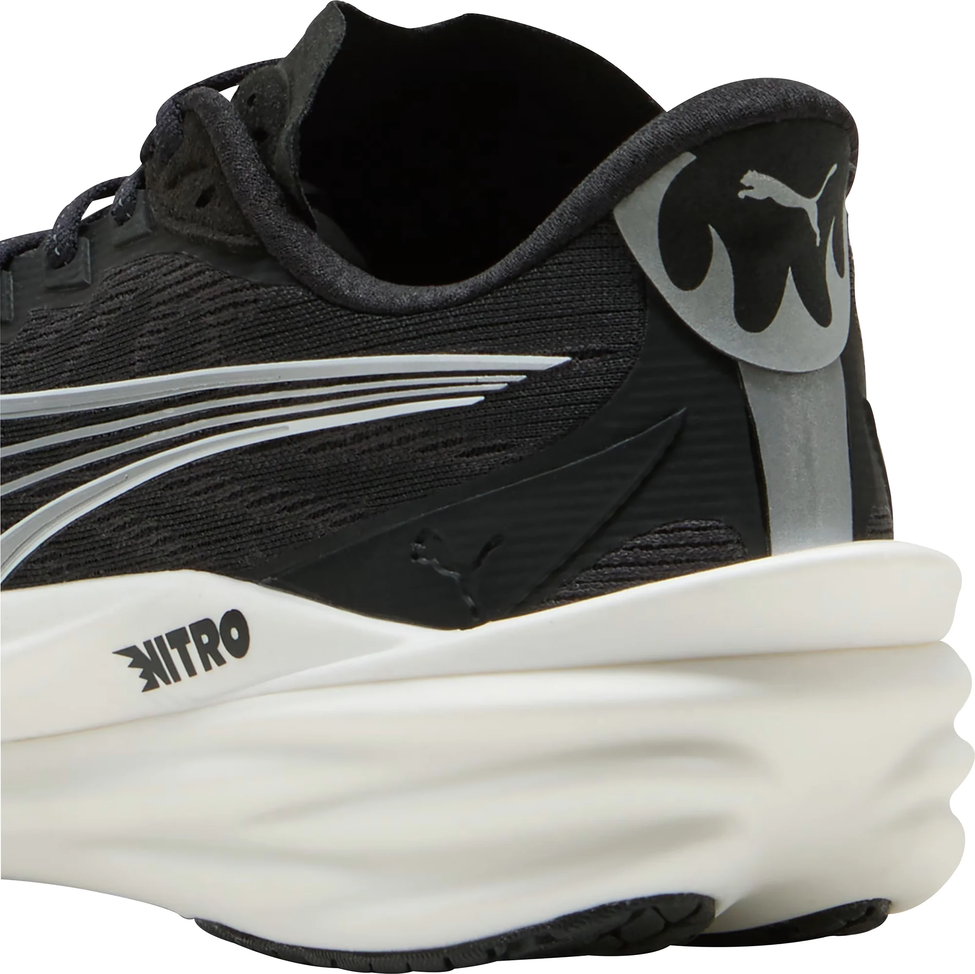 Puma Deviate Nitro 4 Mens Running Shoes - Black - Image 6
