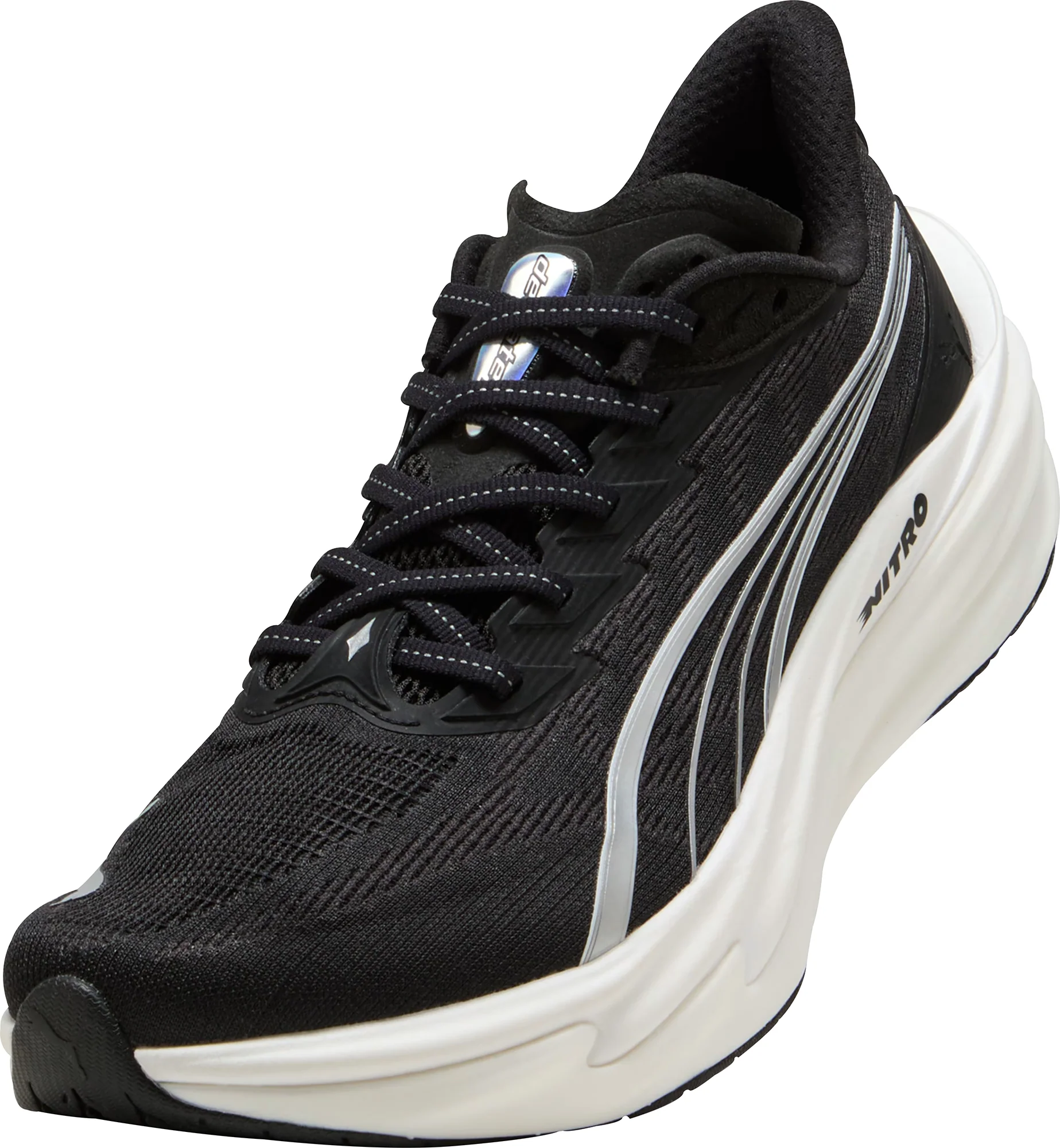 Puma Deviate Nitro 4 Mens Running Shoes - Black - Image 7