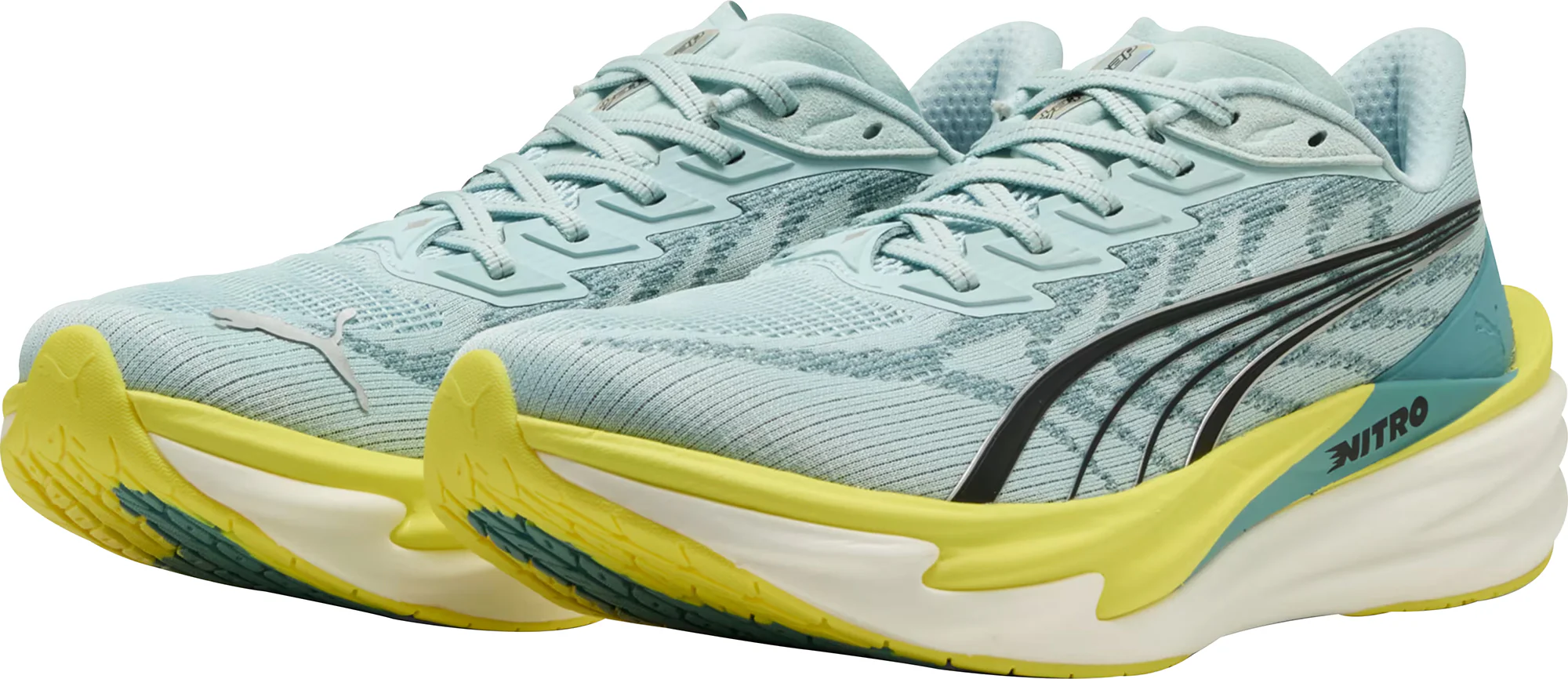 Puma Deviate Nitro 4 Mens Running Shoes - Blue - Image 5