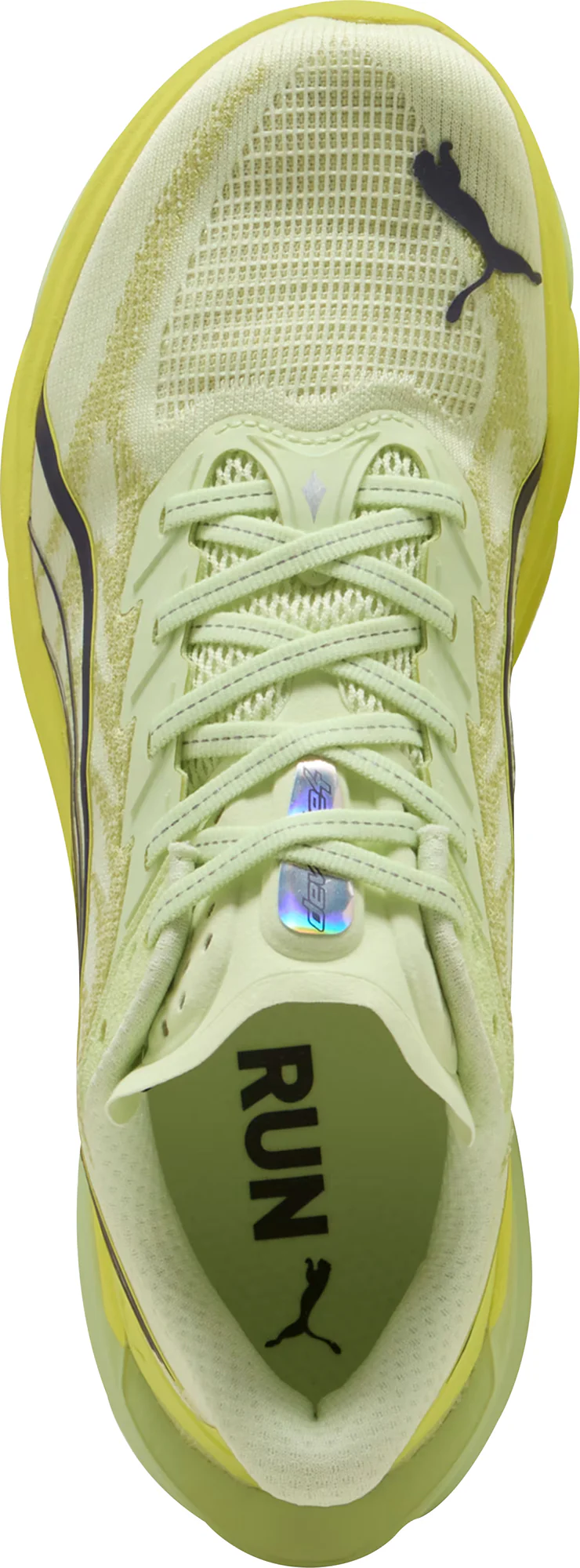 Puma Deviate Nitro 4 Mens Running Shoes - Green - Image 4