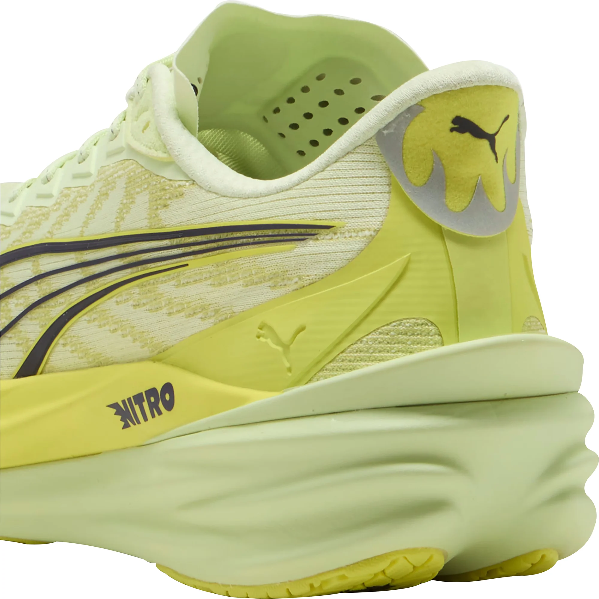 Puma Deviate Nitro 4 Mens Running Shoes - Green - Image 6