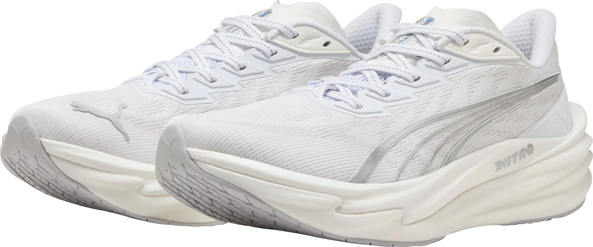 Puma Deviate Nitro 4 Mens Running Shoes - White - Image 5