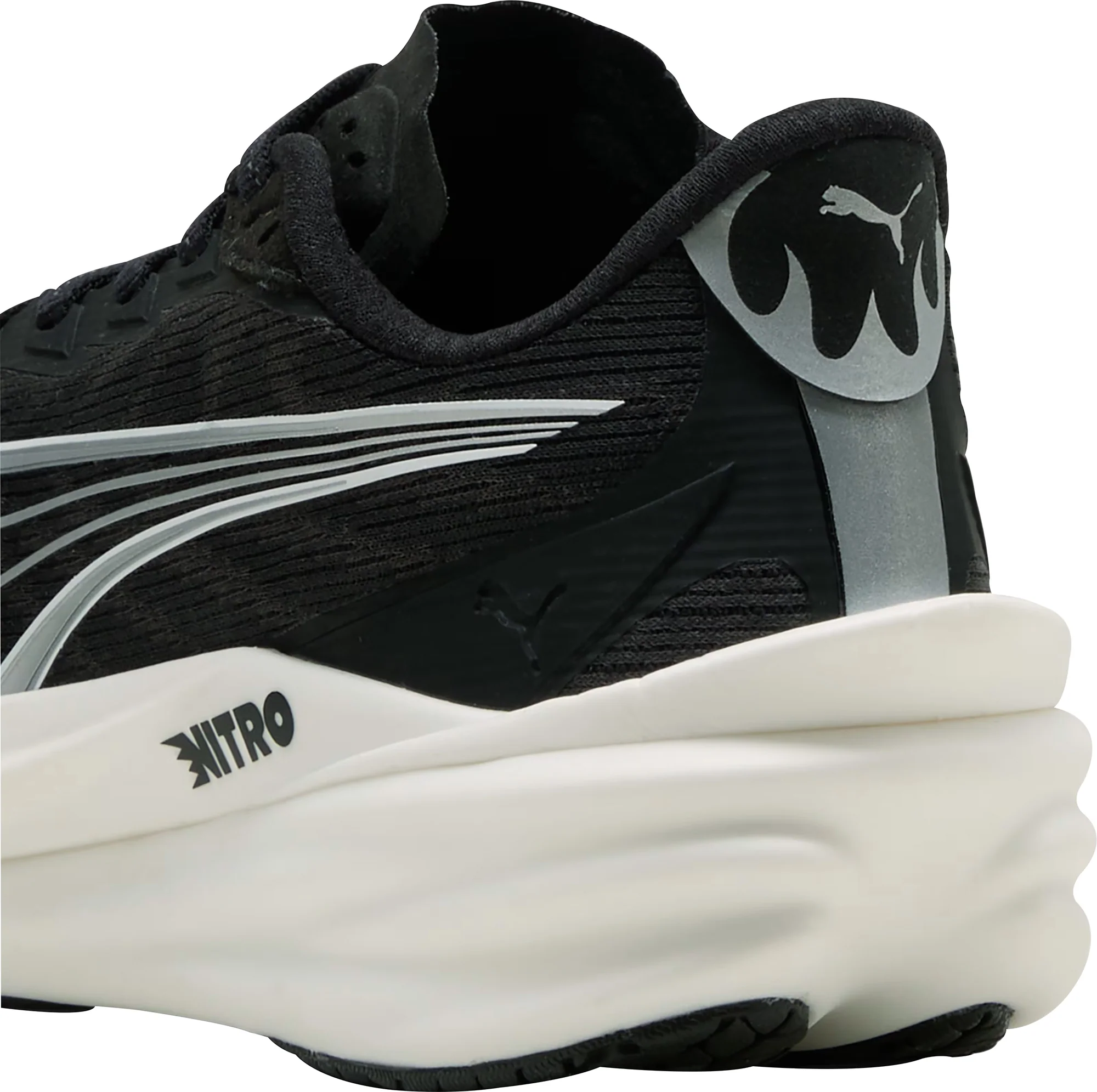 Puma Deviate Nitro 4 Womens Running Shoes - Black - Image 6