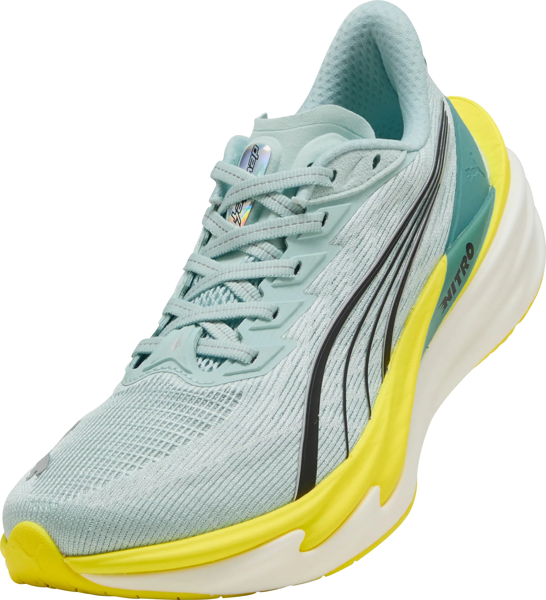 Puma Deviate Nitro 4 Womens Running Shoes - Blue - Image 7