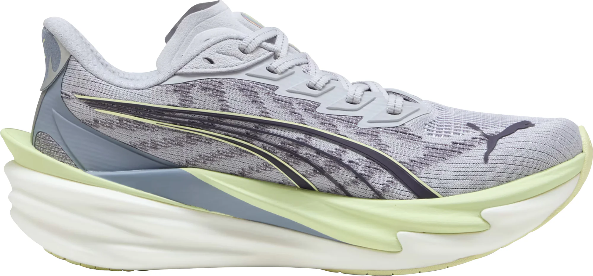 Puma Deviate Nitro 4 Womens Running Shoes - Grey - Image 3