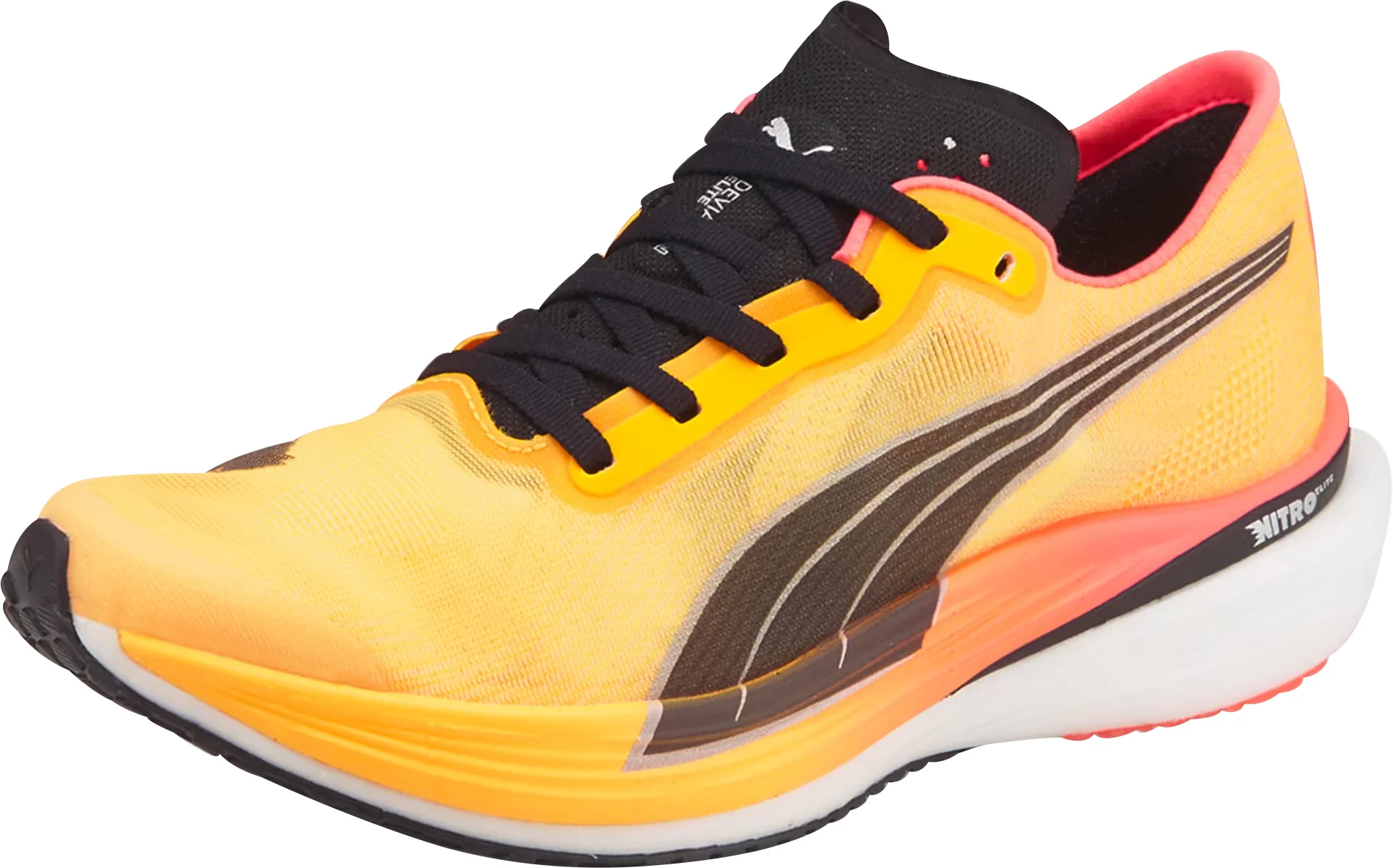 Puma Deviate Nitro Elite 2 Womens Running Shoes - Orange - Image 6