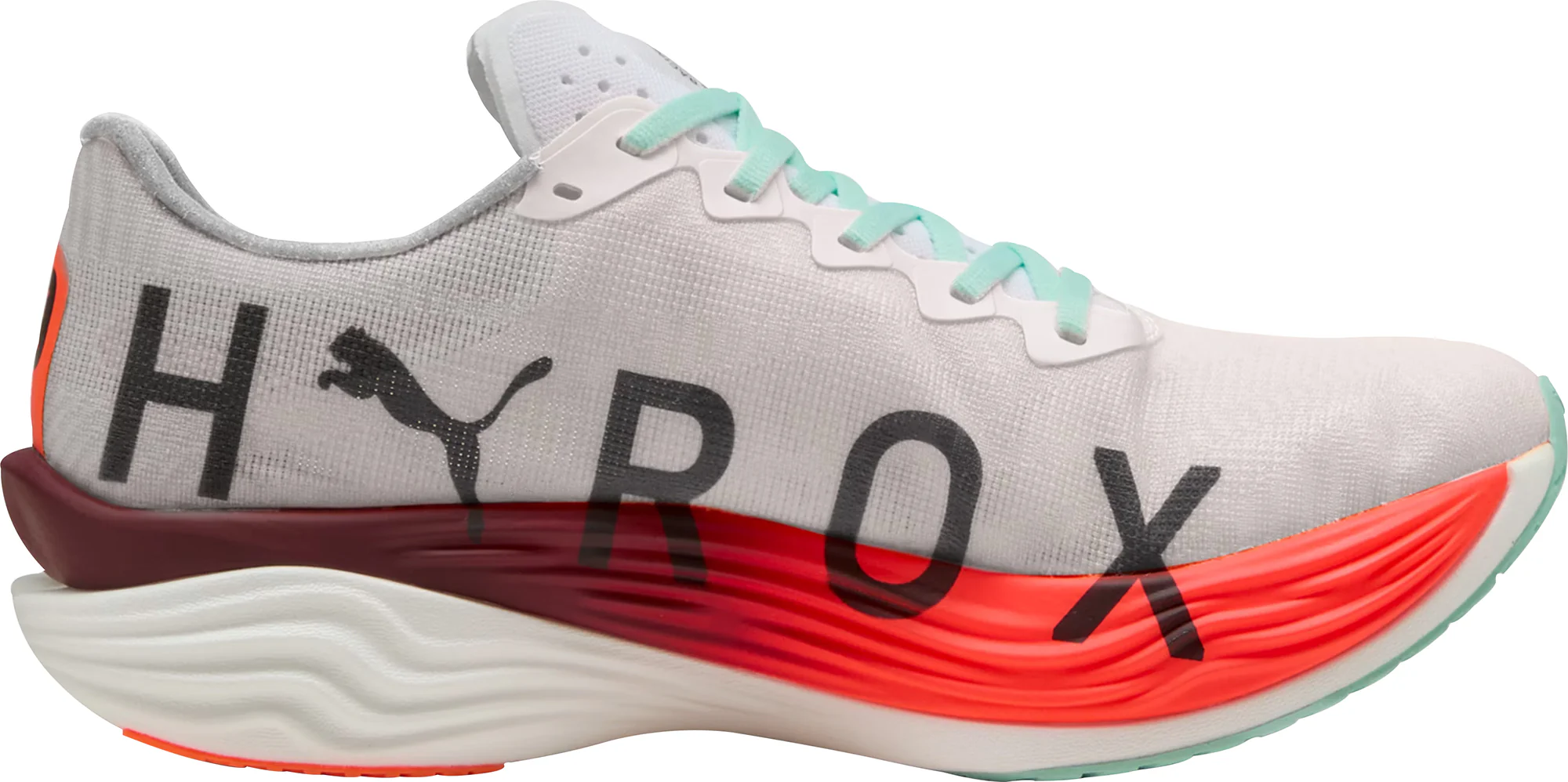 Puma Deviate Nitro Elite 3 HYROX Mens Running Shoes - White - Image 3