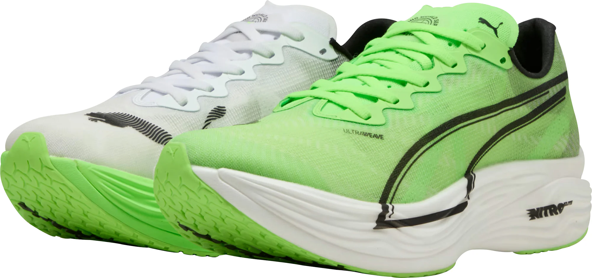 Puma Deviate Nitro Elite 3 HYROX Womens Running Shoes - Green - Image 5