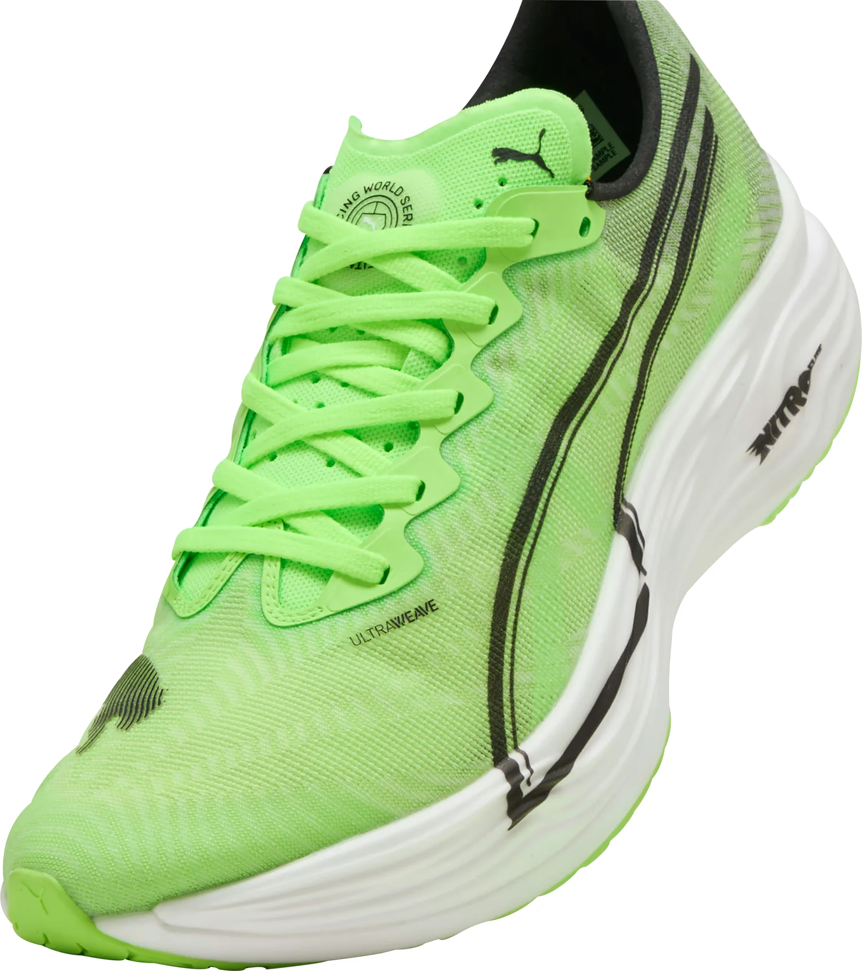 Puma Deviate Nitro Elite 3 HYROX Womens Running Shoes - Green - Image 7