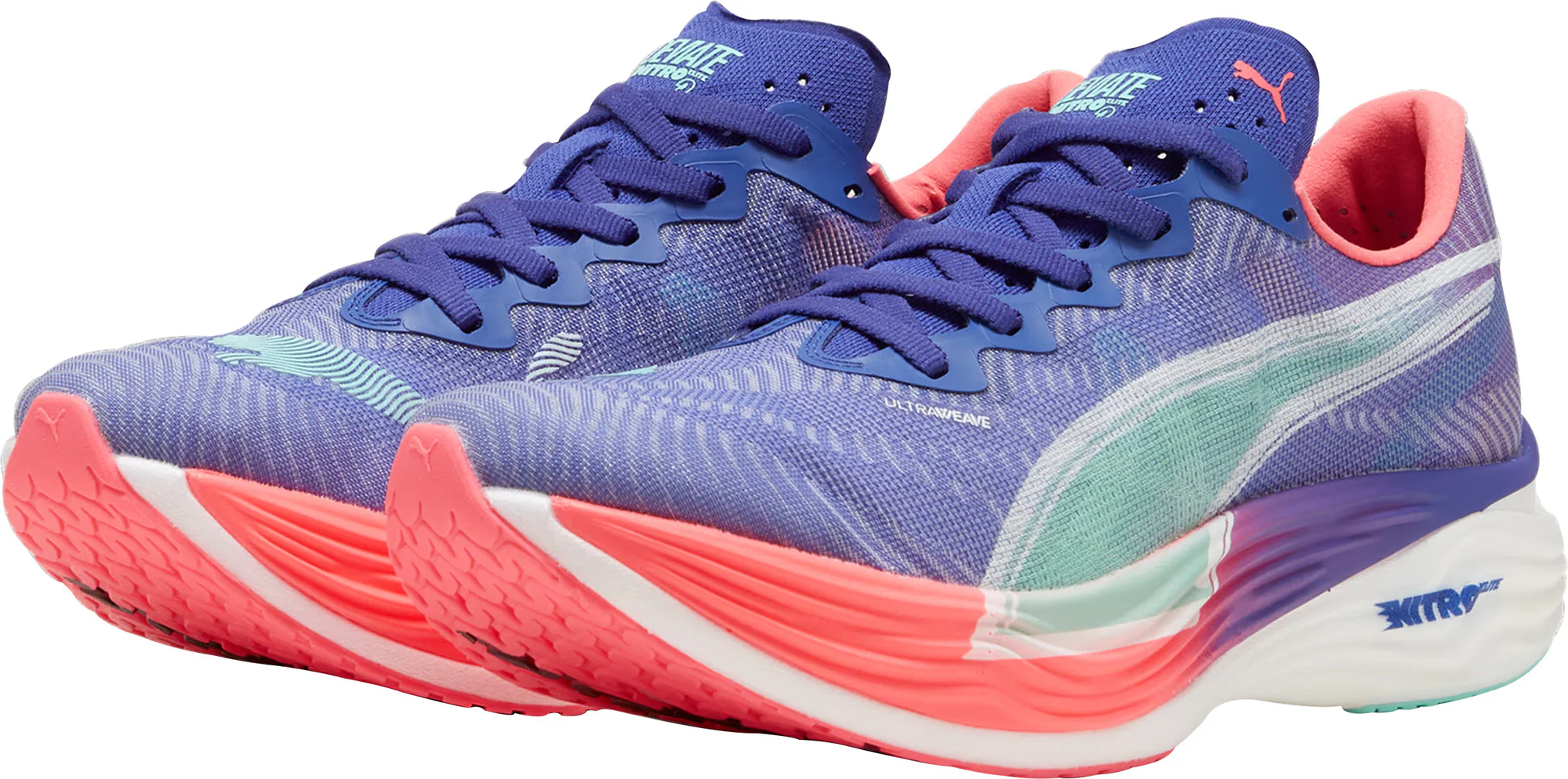 Puma Deviate Nitro Elite 3 Mens Running Shoes - Blue - Image 5