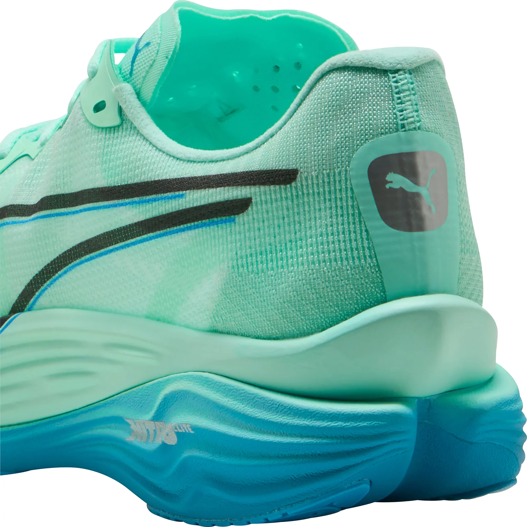 Puma Deviate Nitro Elite 3 Mens Running Shoes - Green - Image 6